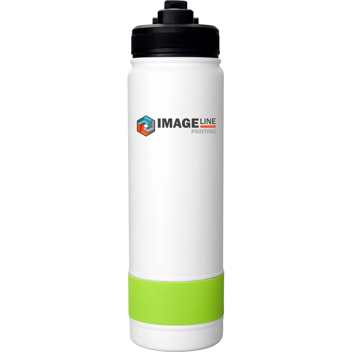 Colorful Pop Up 24 oz. Banded Bottle, custom water bottle with logo imprint 3