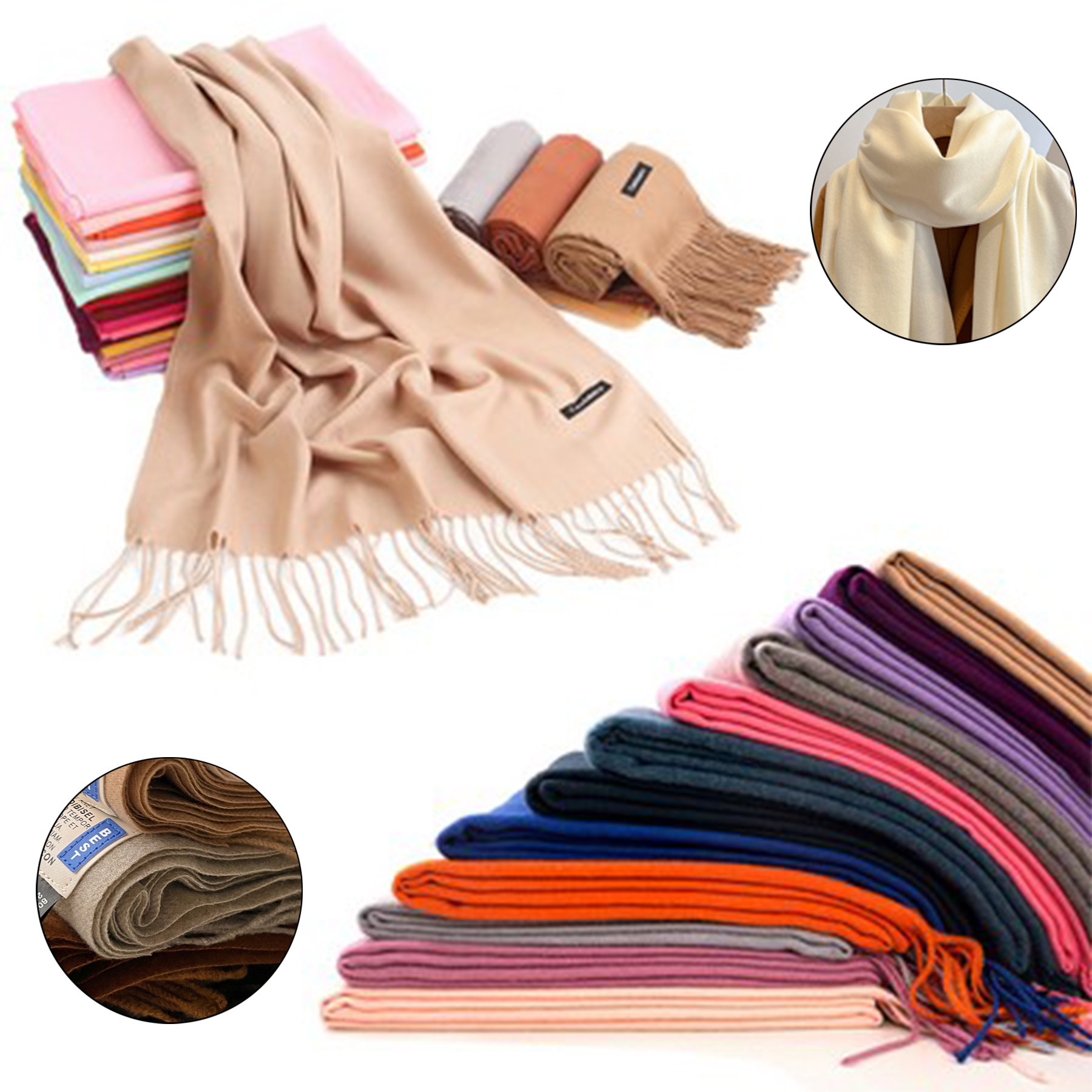 ScarfA /Scarf With Fringes 2