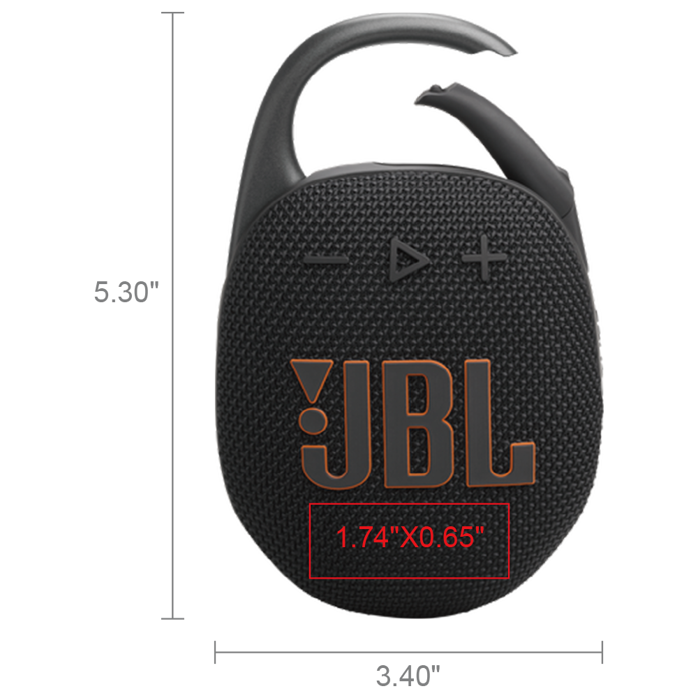 Custom JBL Clip 5 Portable Waterproof Bluetooth Speaker 7