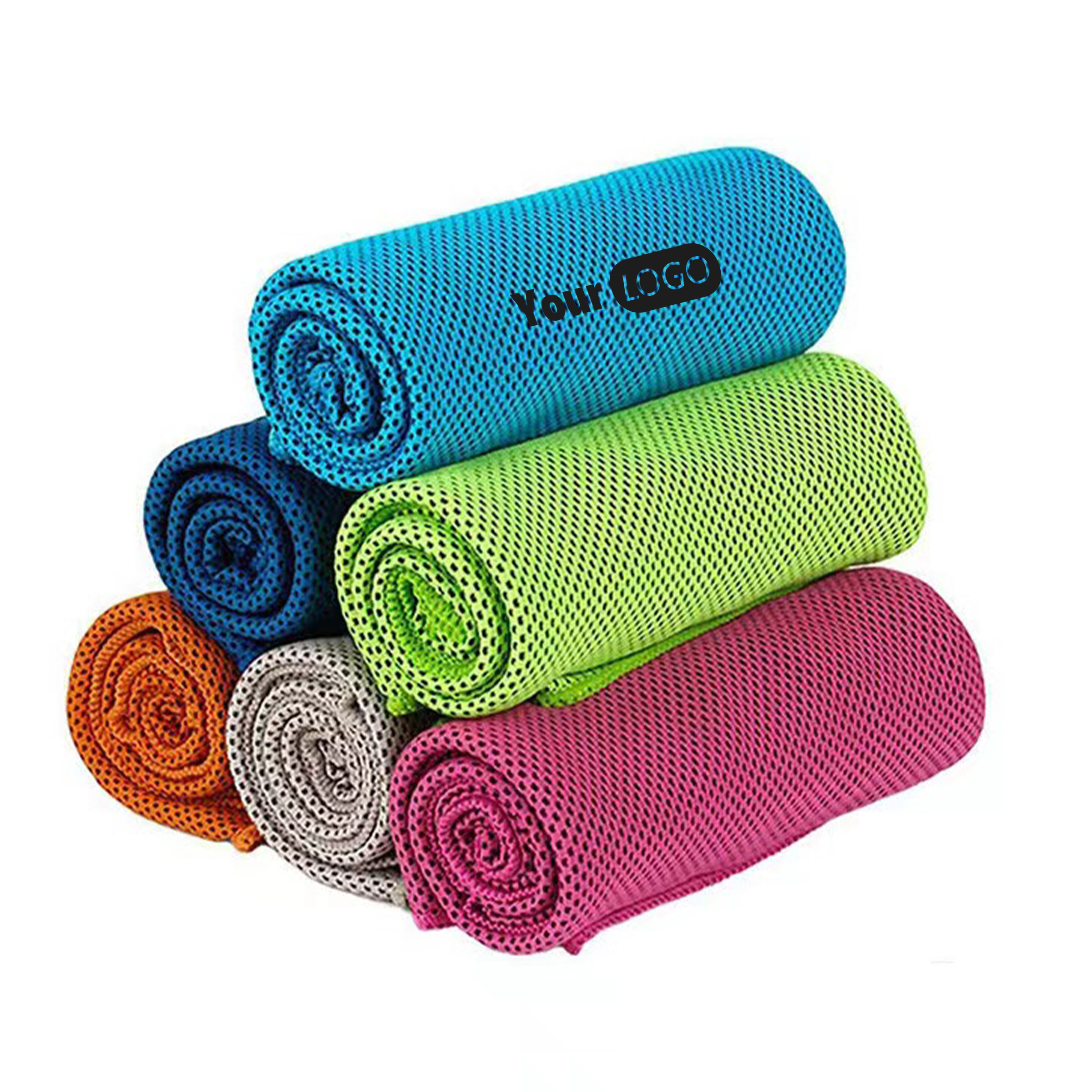 Polyester Cooling Towel With Custom Logo 4