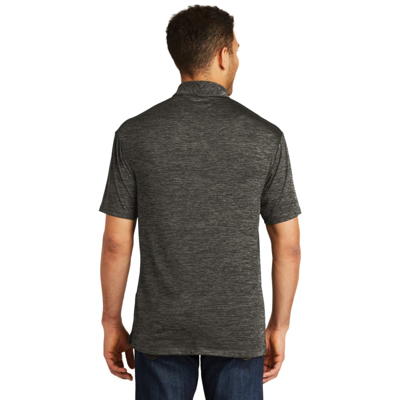 Sport-Tek PosiCharge Electric Heather Polo. 19