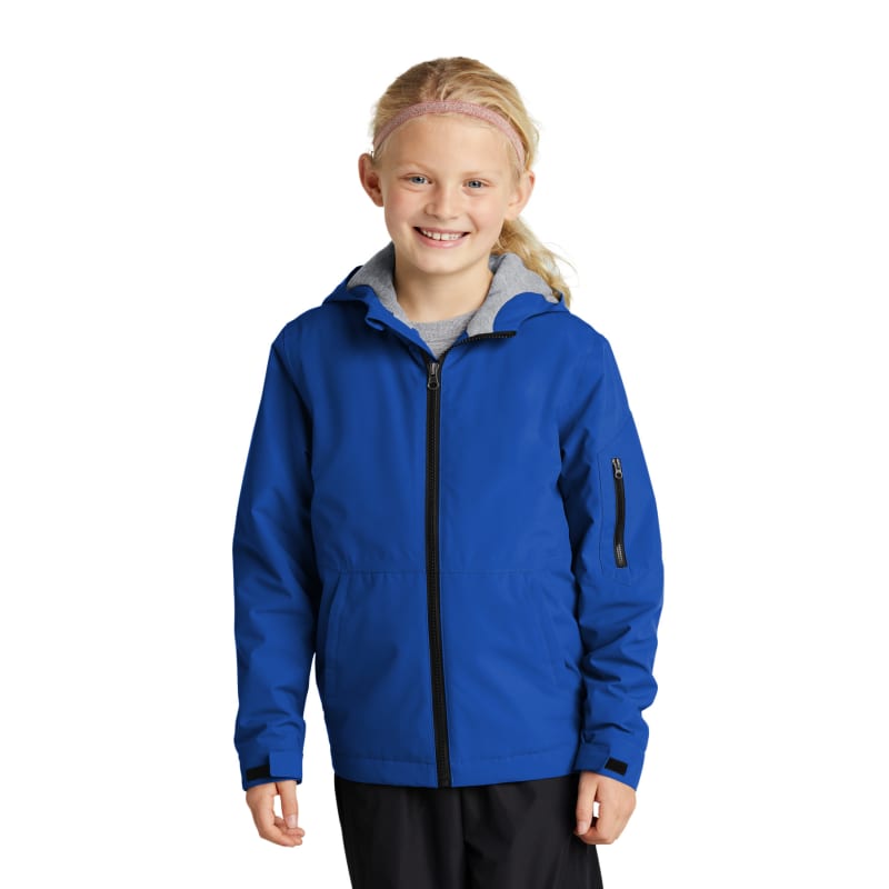 Sport-Tek Youth Waterproof Insulated Jacket 2