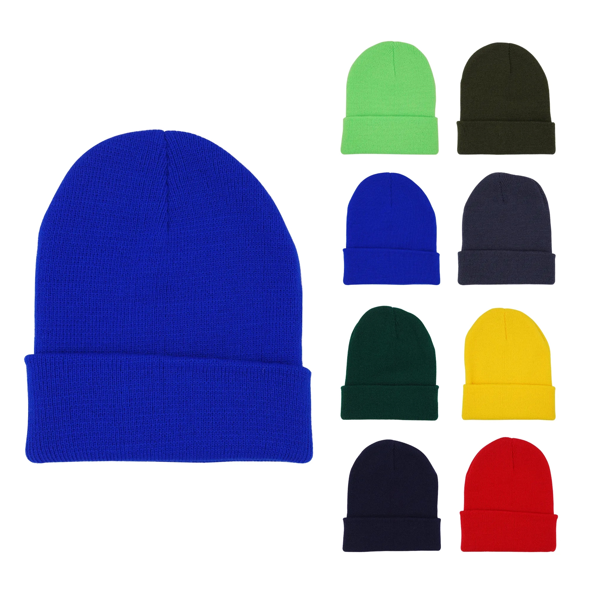 Unisex Winter Knit Beanie Hat 2