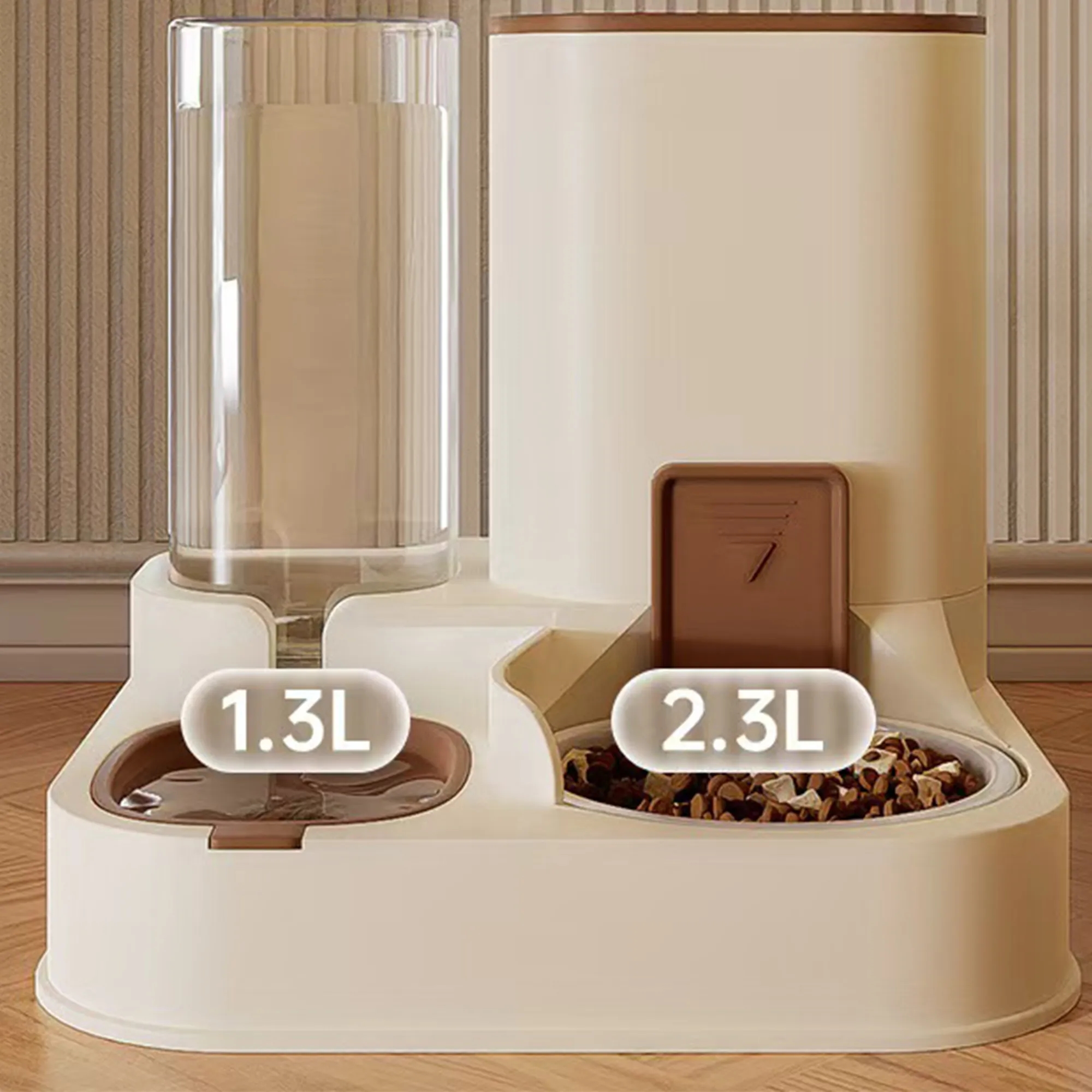 Large Capacity Pet Feeder With Customizable Logo 3