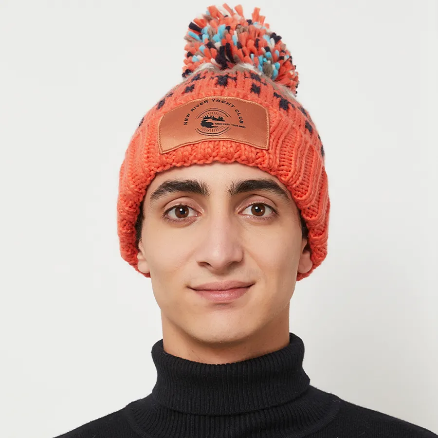 Charismatic Acrylic Beanies w/ Pom 10