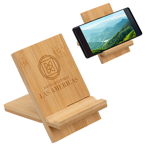 Bamboo Portable Phone Stand 1