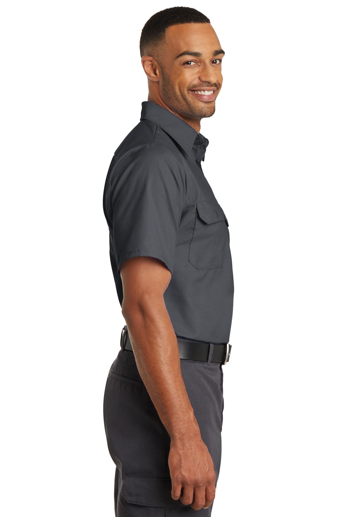 Red Kap Short Sleeve Solid Ripstop Shirt. SY60 25