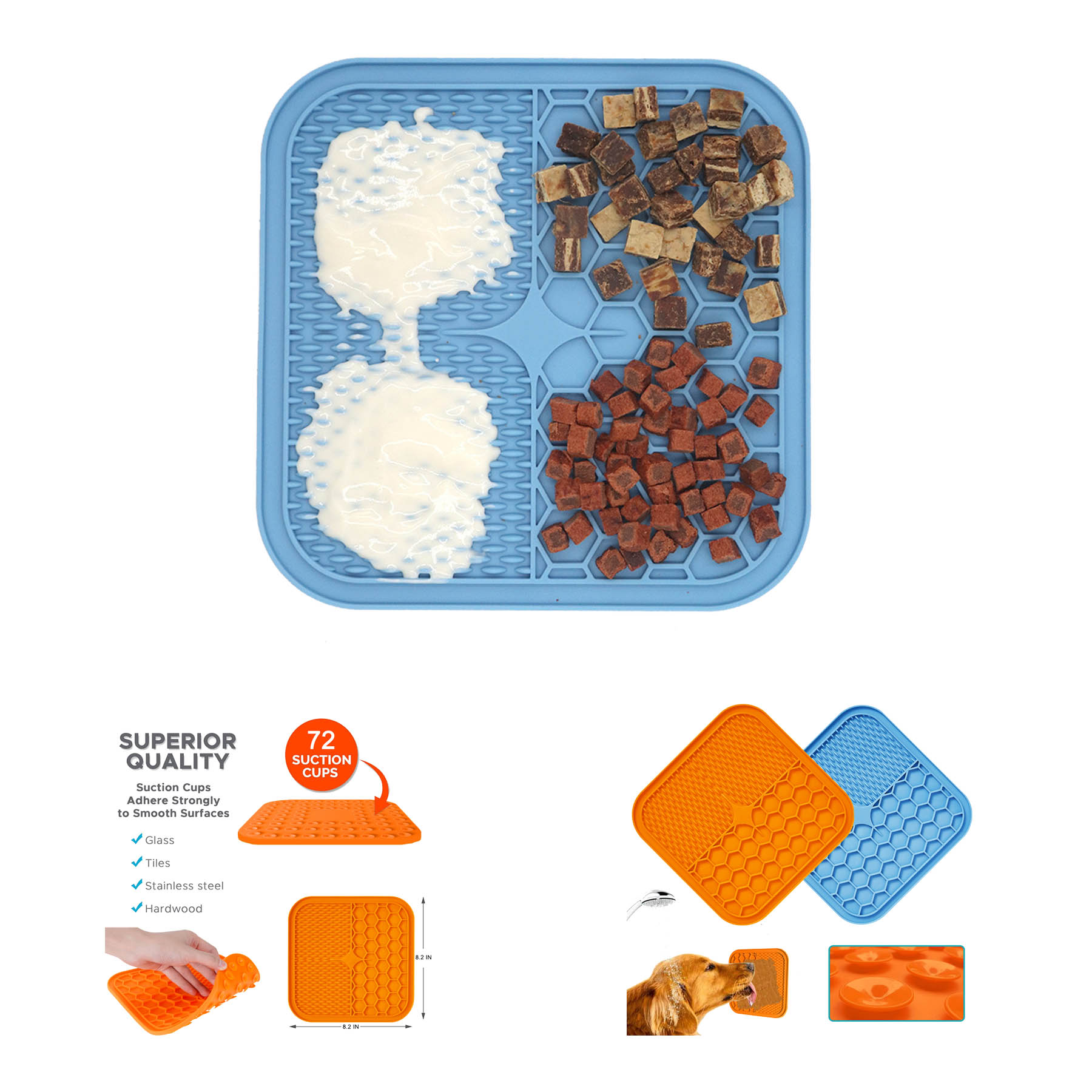 Silicone Pets Food Mat, Lick Mat 3