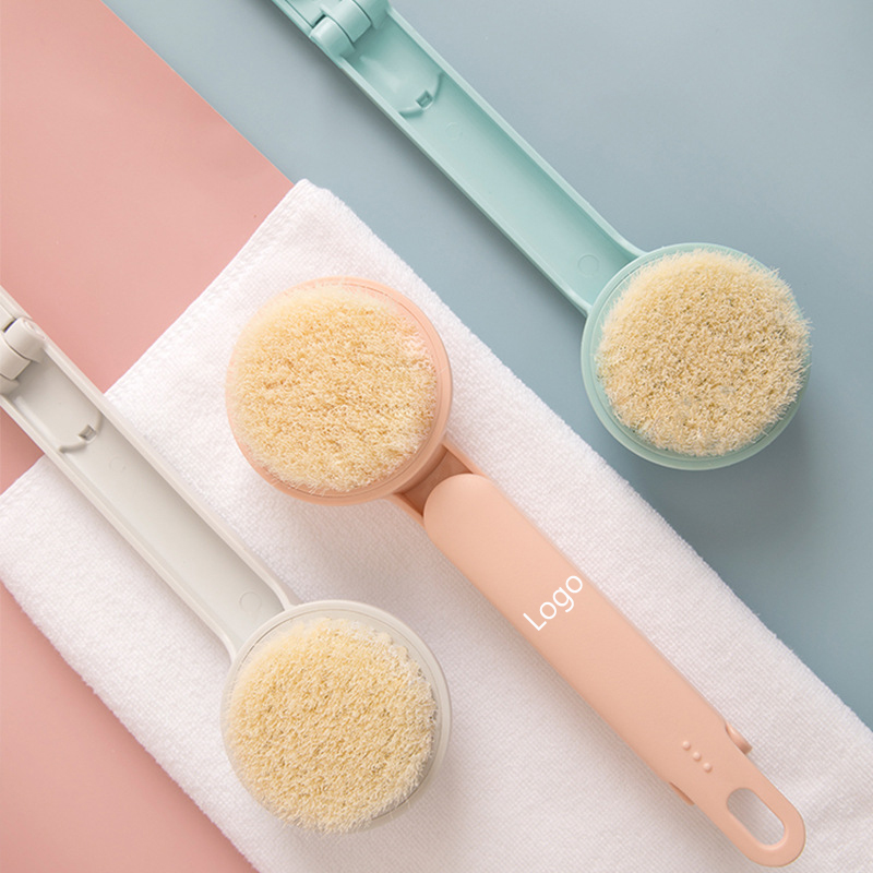 Soft Bristles Foldable Handle Bath Brush 2