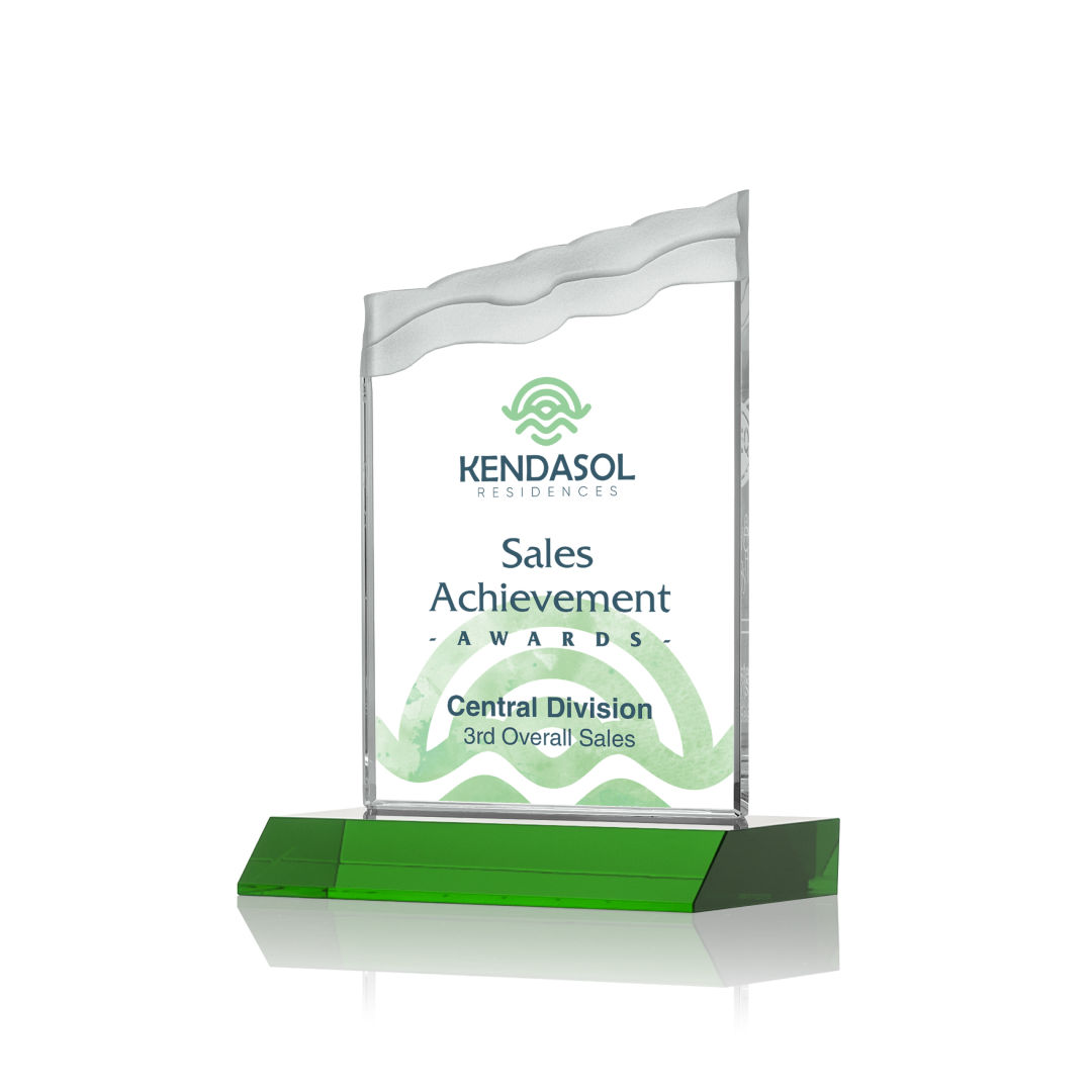Oakwood VividPrint™ Award - Green 6