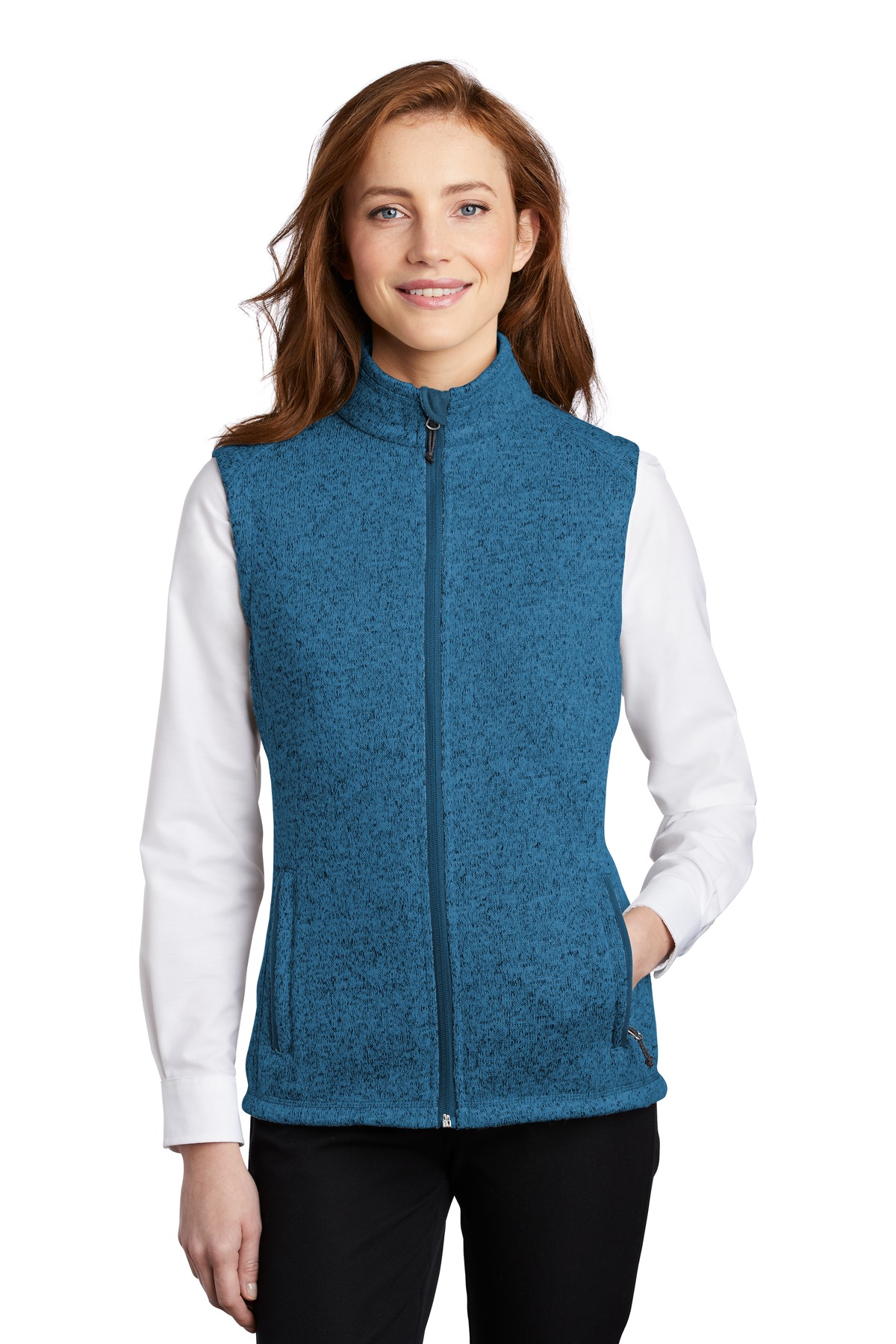 Port Authority Women's Sweater Fleece Vest L236 27