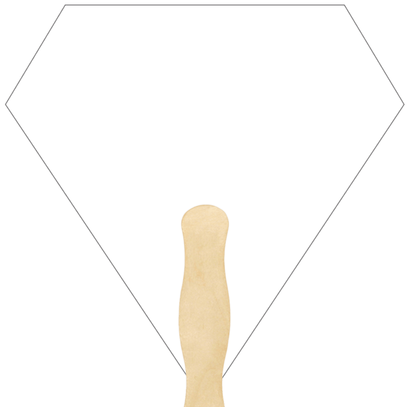 Gem Diamond Hand Fans 12