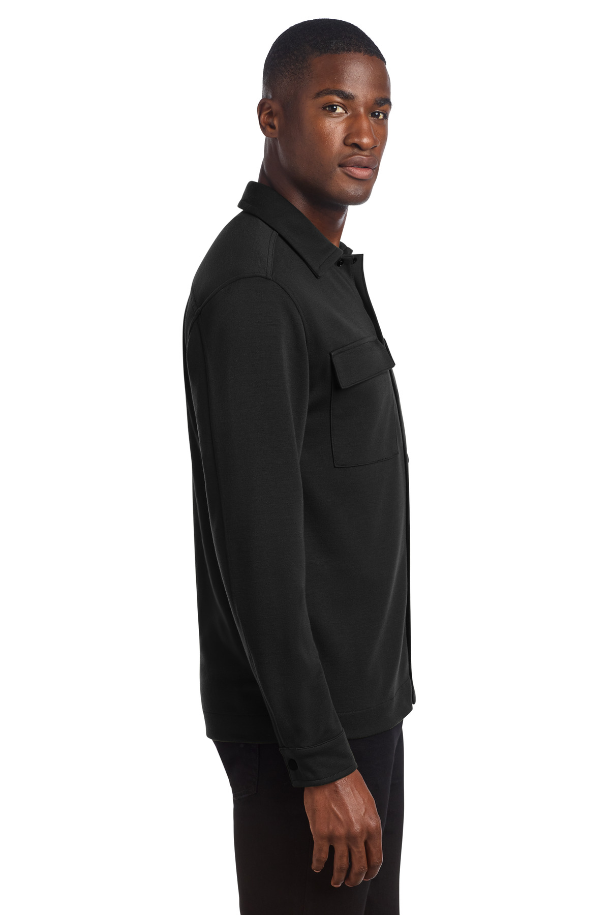Mercer+Mettle Double-Knit Snap Front Jacket MM3004 6