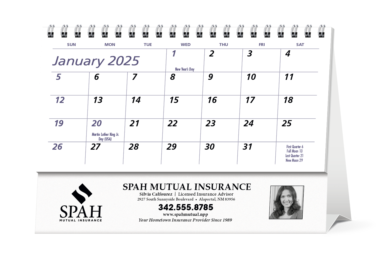 Triumph® Calendars Econo Desk Calendar 3