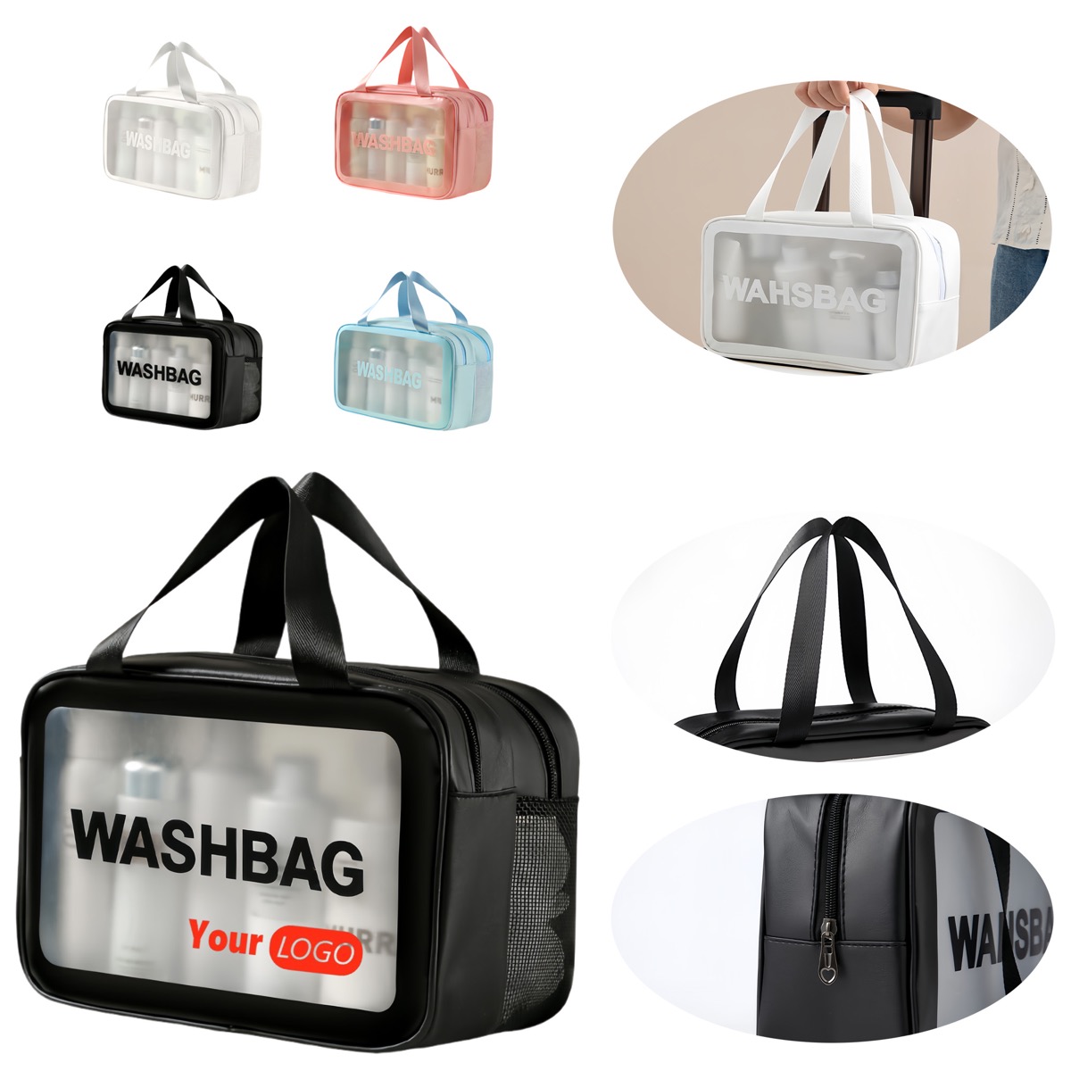 Large Capacity Dry And Wet Separation Toiletry Bag 4