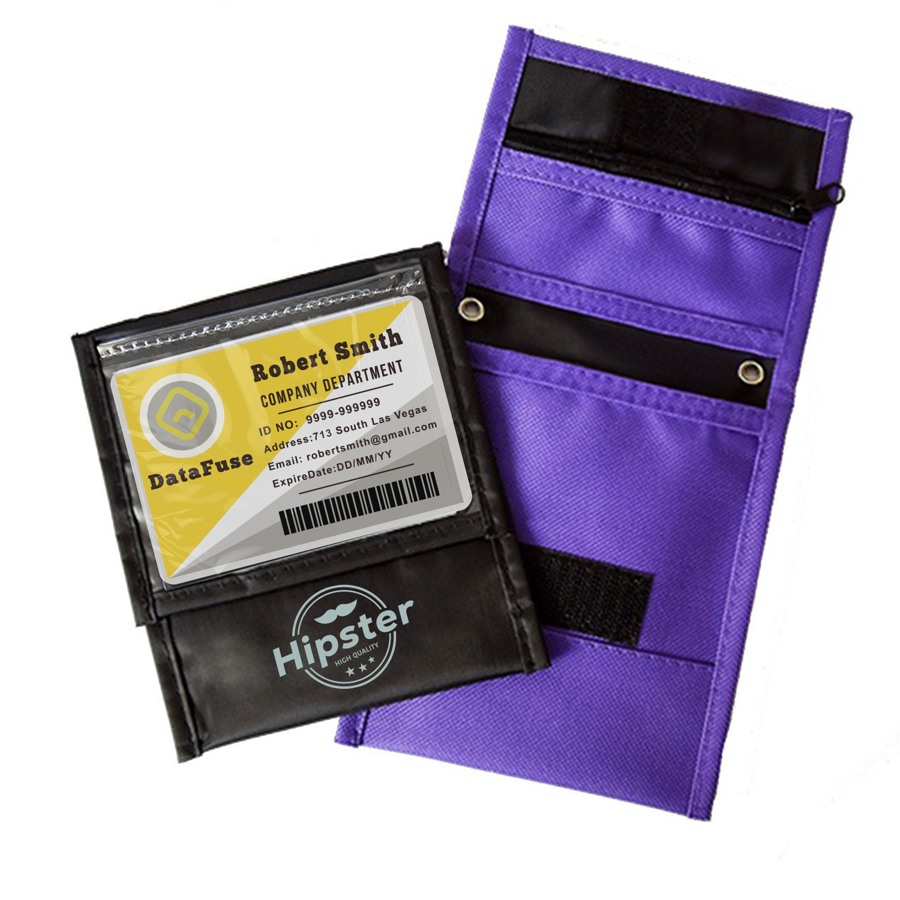 Adjustable Lanyard Neck Wallet - 6.75" x 5.25" 4