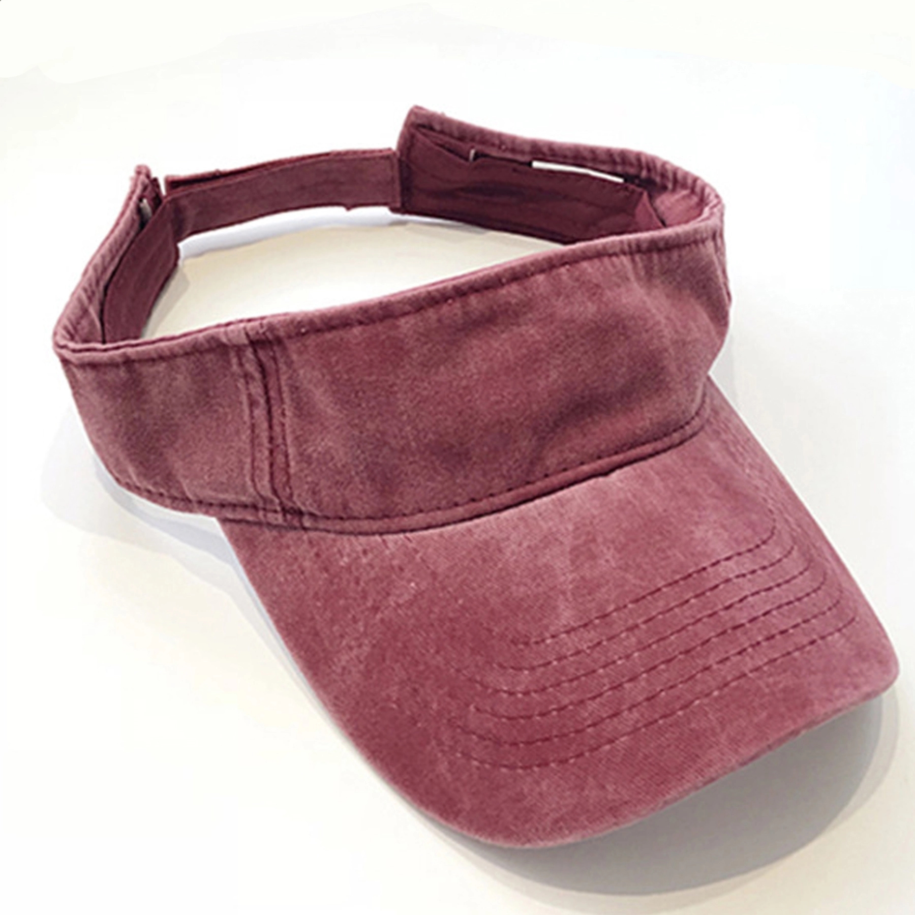 Sun Visor Hats Adjustable Empty Top Cotton Ball Caps 10