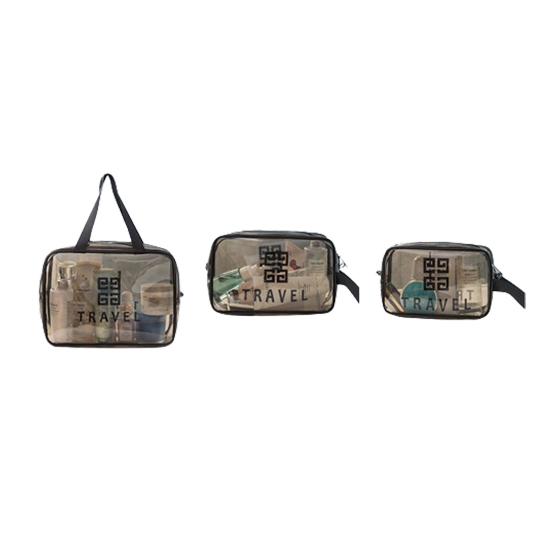 Clear Cosmetics Bag Toiletry Bag 3