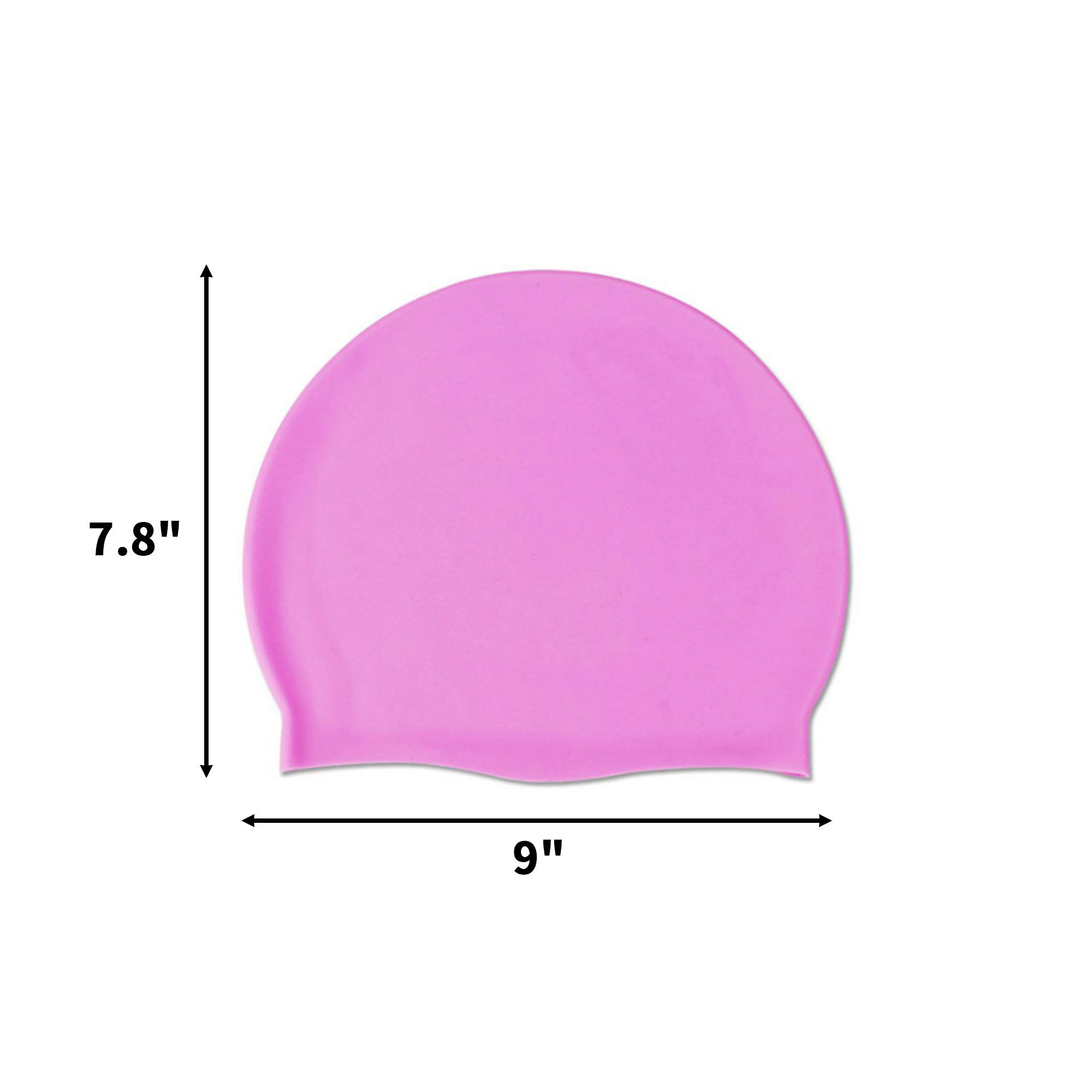 Elastic Silicone Swim Cap 7