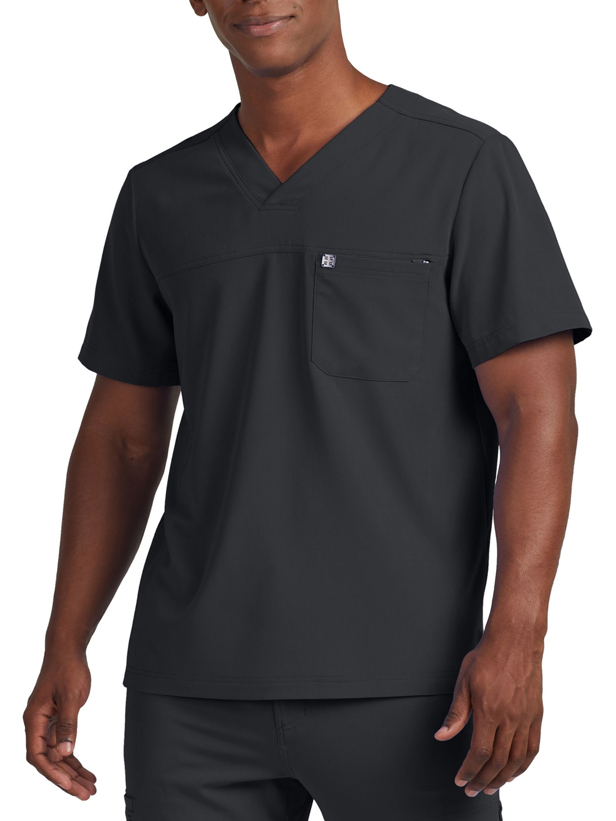 White Cross - CRFT - Men's Two-Pocket Fluid Resistant V-Neck Top 8