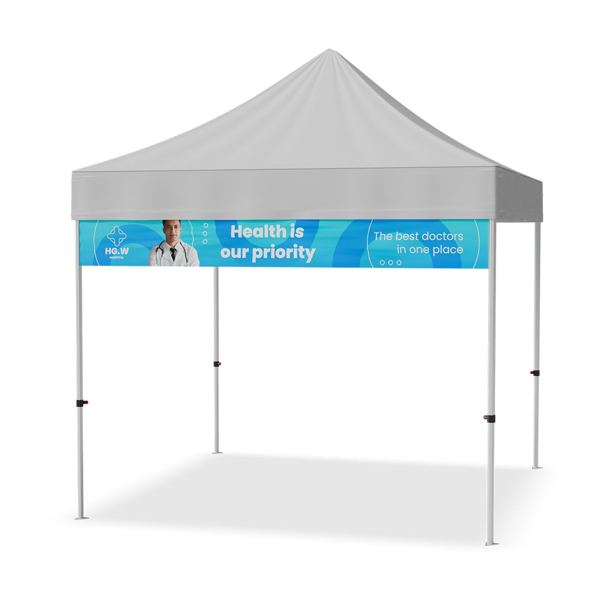 Tent Valance Banner for 10' Tent 6