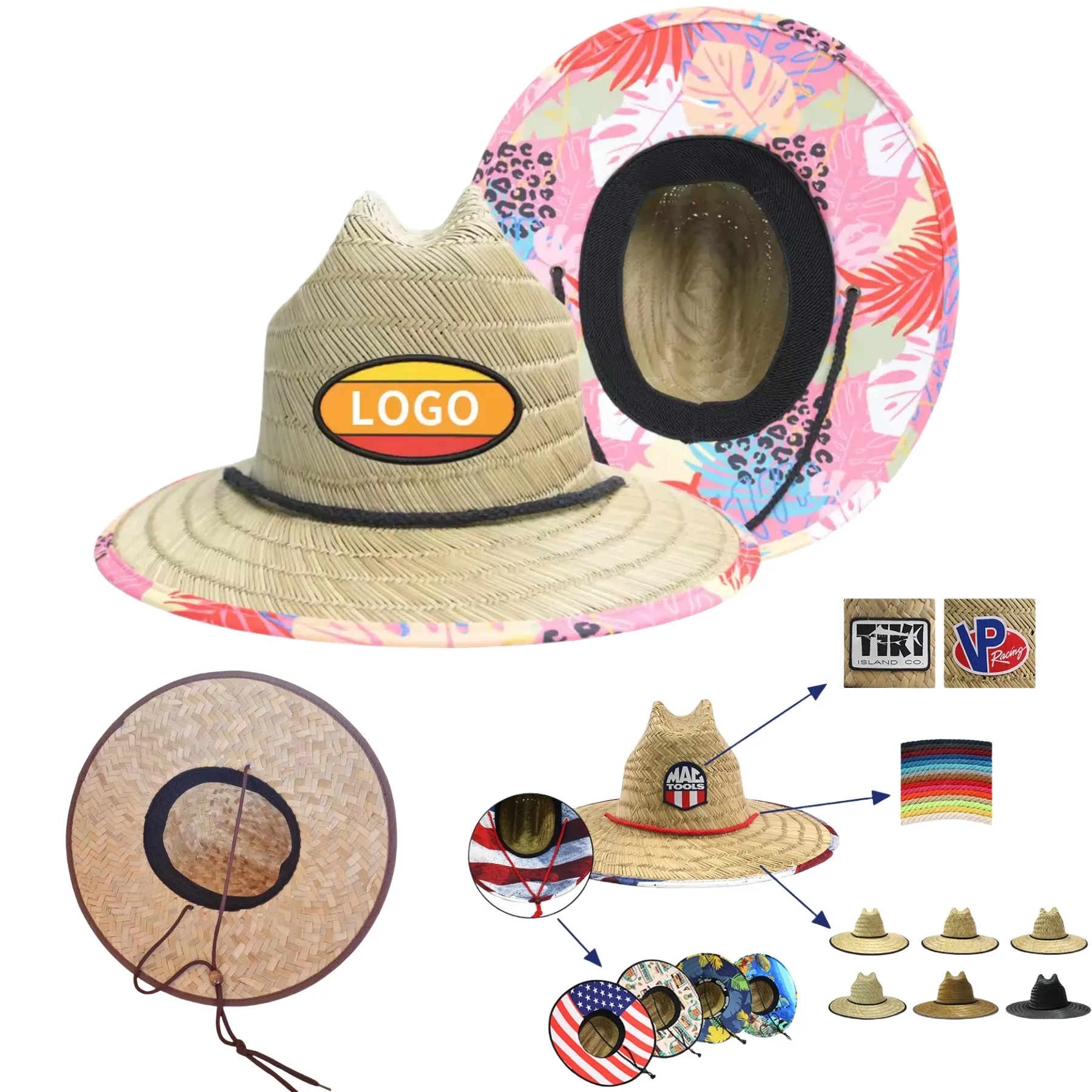 Summer Beach Straw Hat 3