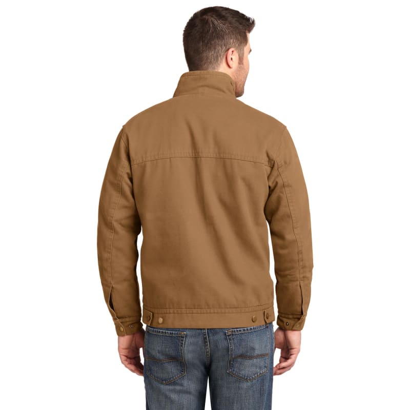 CornerStone Washed Duck Cloth Flannel-Lined Work Jacket. 17