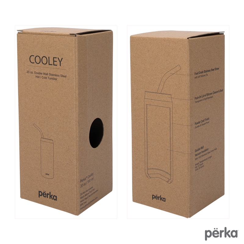 Perka® Cooley 20 oz. Vacuum Insulated  Hot/Cold Tumbler 13