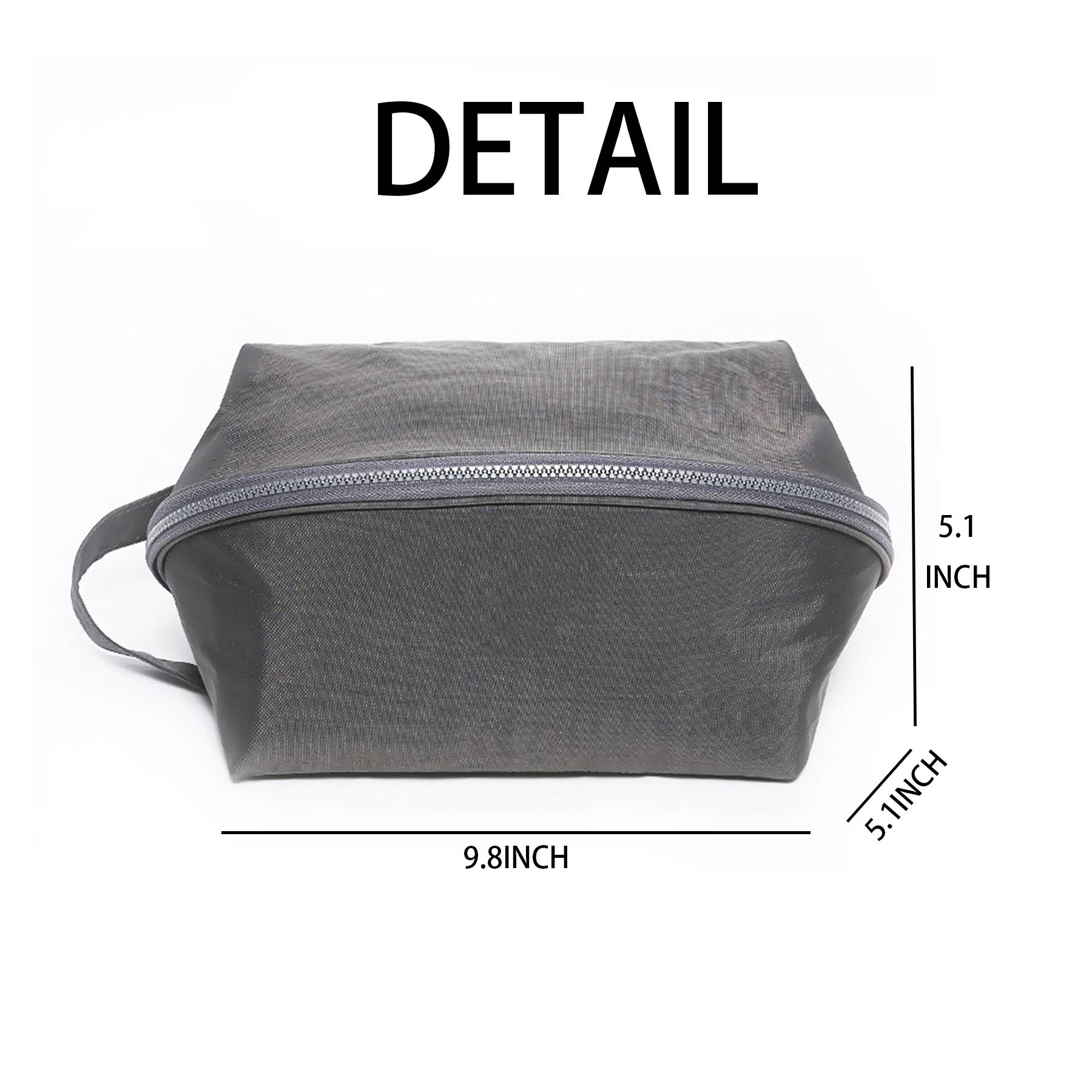 Polyester Large portable underwear storage cosmetic bag 7