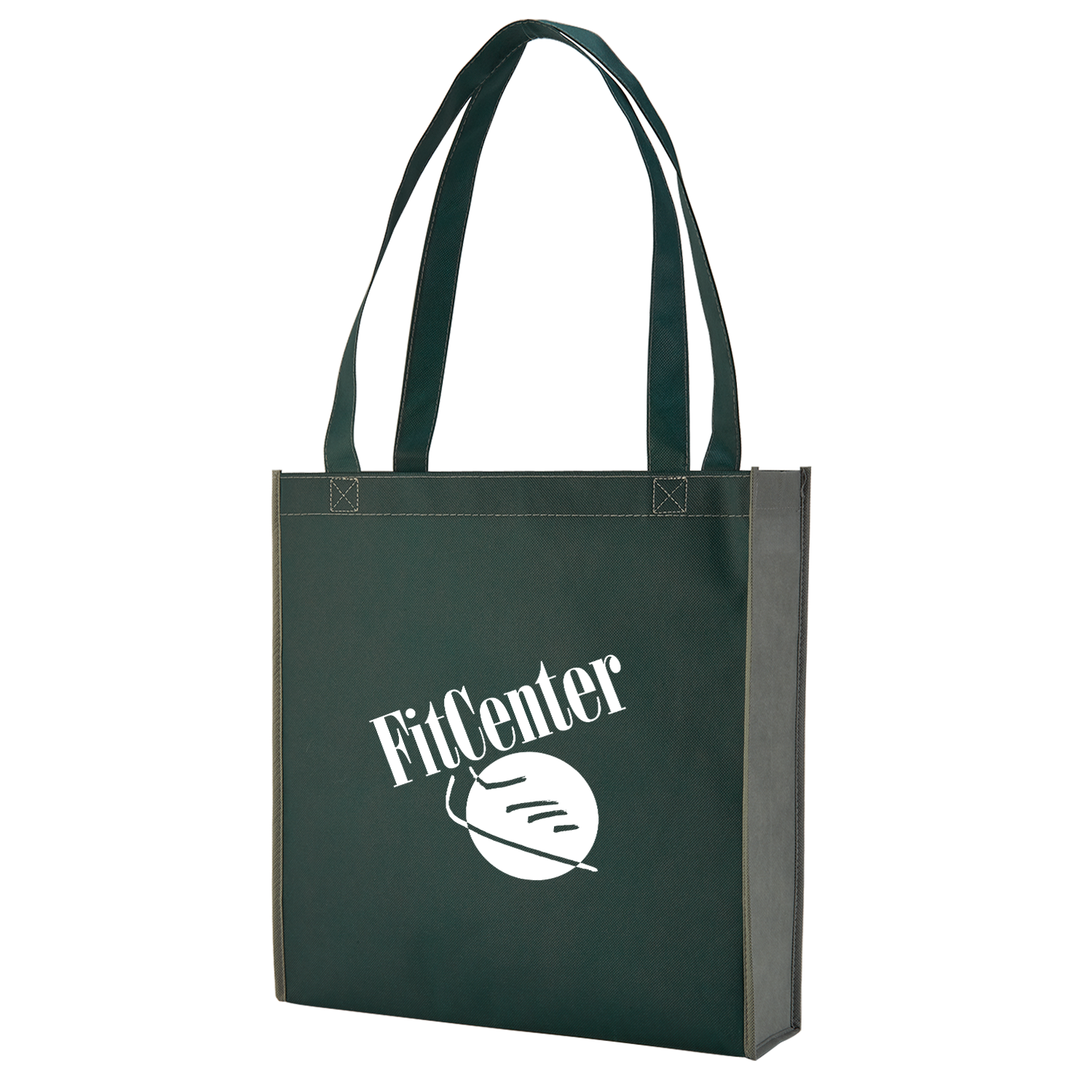 Two-Tone Non-Woven Convention Tote Bag 8