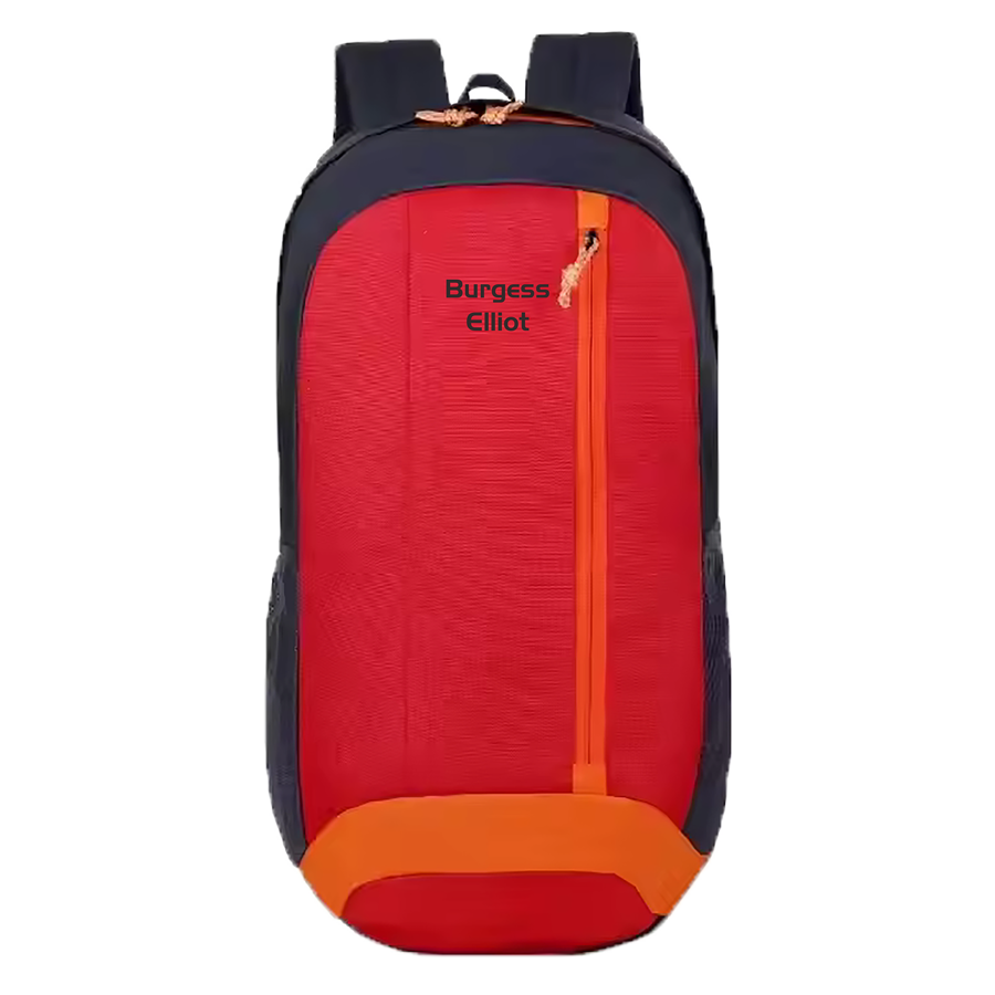 Stock Multi-Panel Waterproof Nylon Backpack - 18x9.5x4.7 in