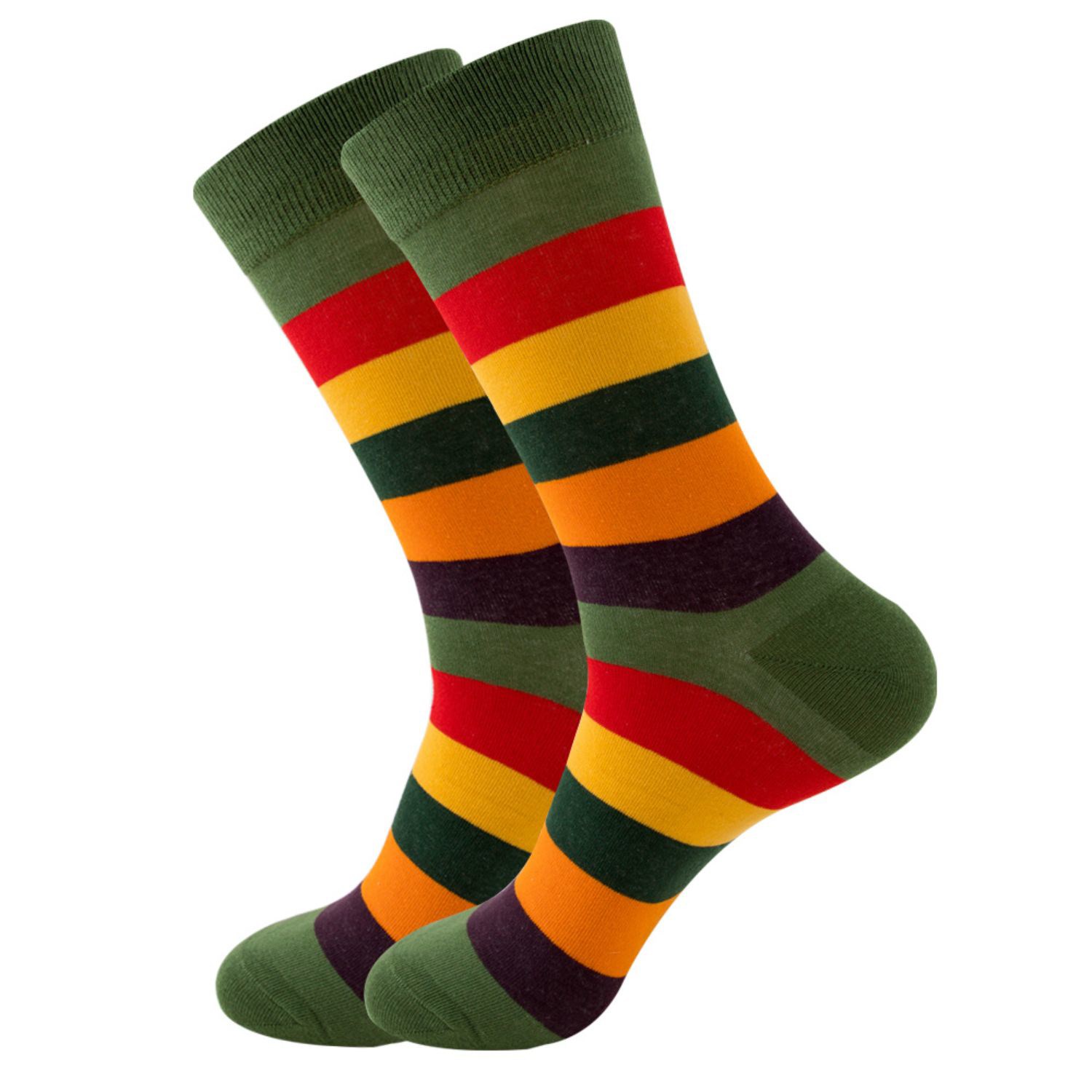 Below the calf knitted business crew socks, 168 or 200 needle 5
