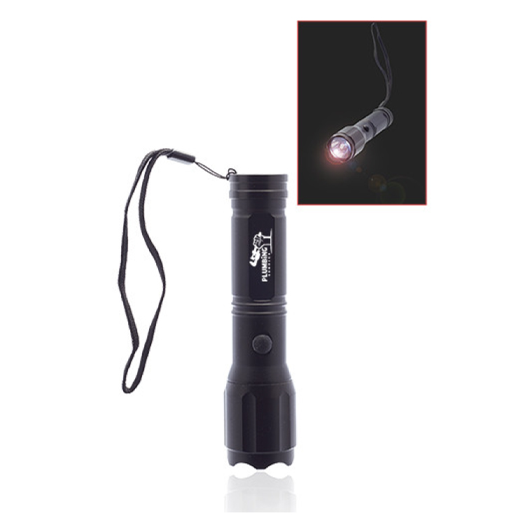 Engraved Luminous Aluminum Flashlight 2