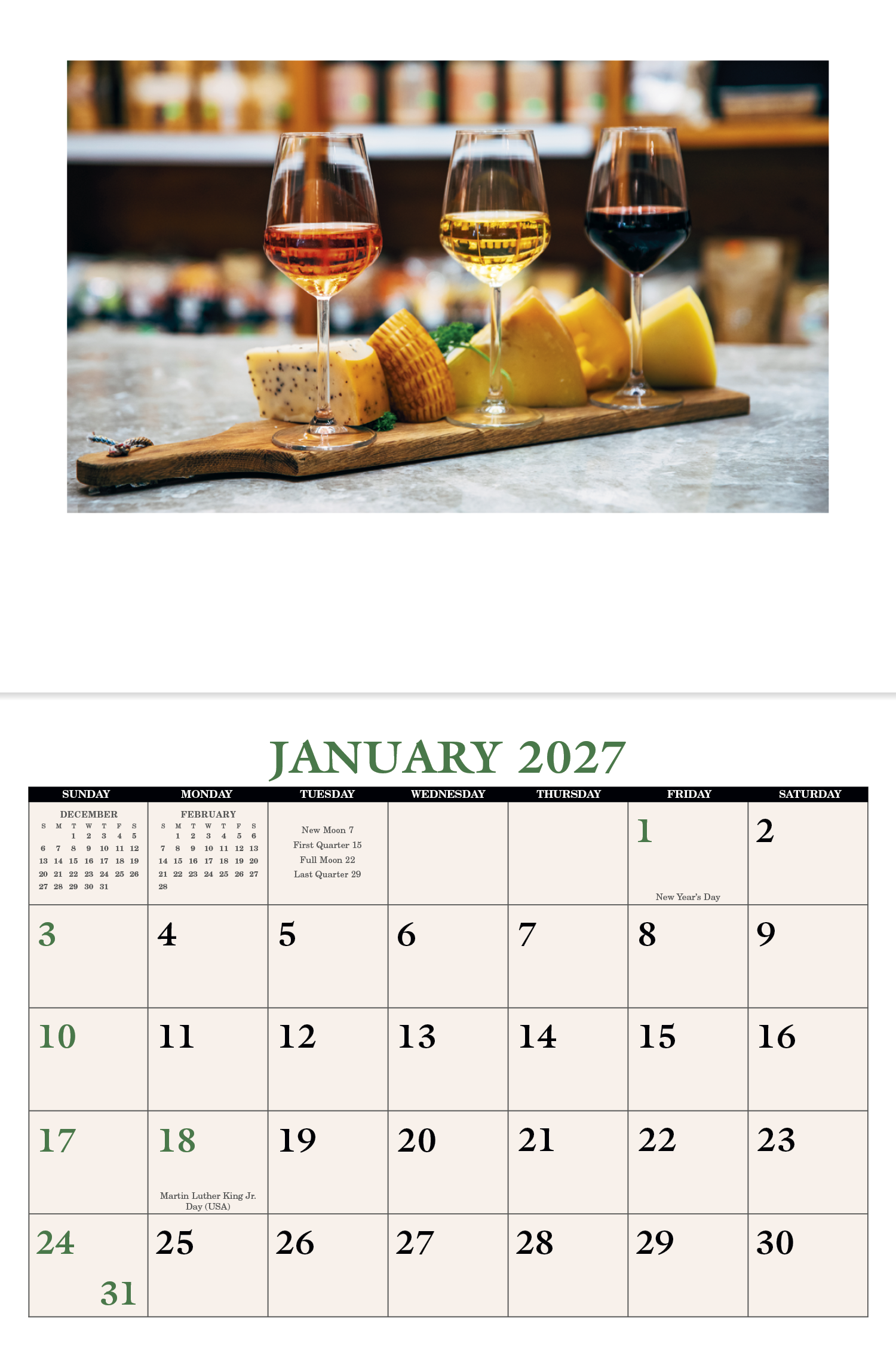 Triumph® Calendars Home Recipe Calendar 73