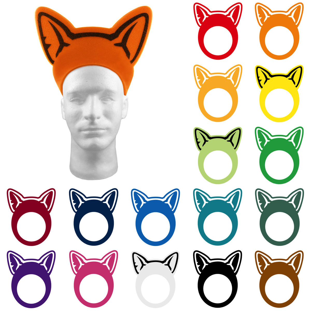Animal Ears Pullover Visor 12