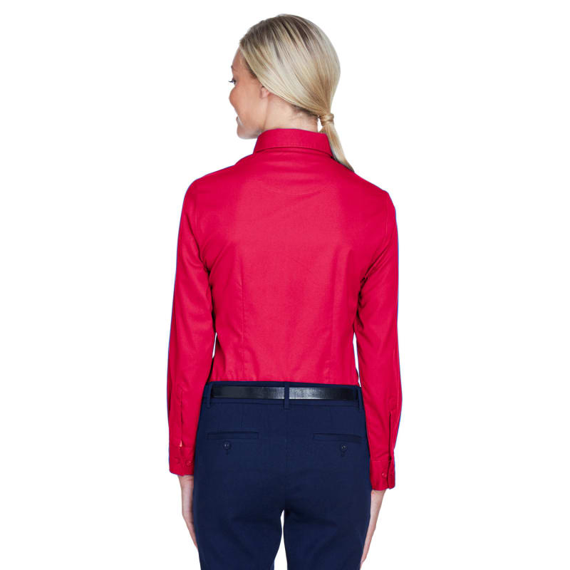 UltraClub Ladies' Whisper Twill 11