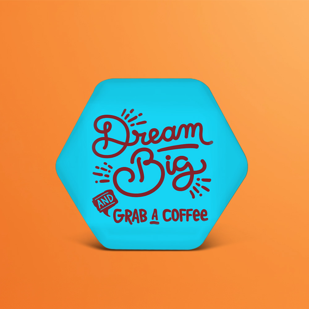 Hexagonal Custom Buttons 5
