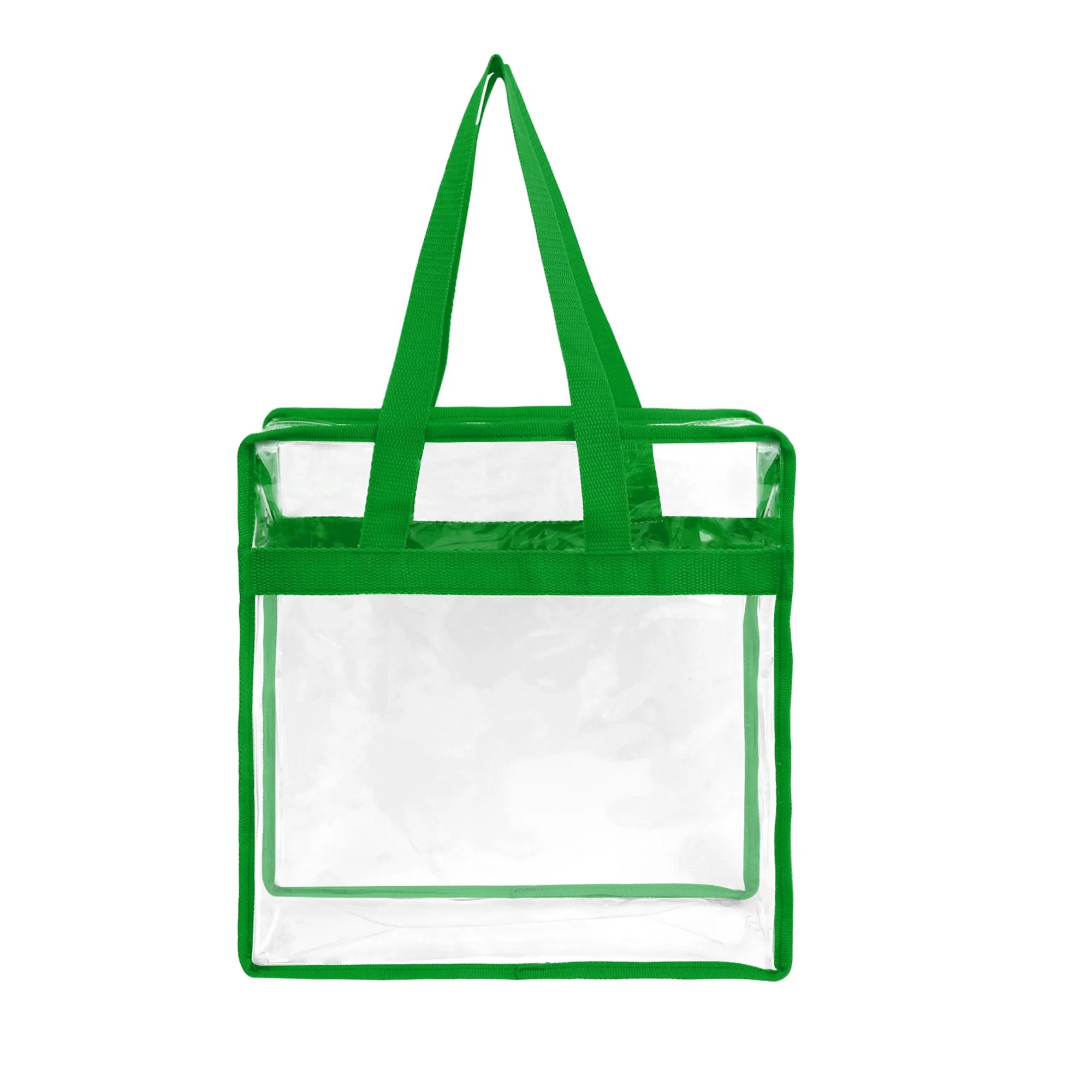 Clear Tote Bag With Zipper 12