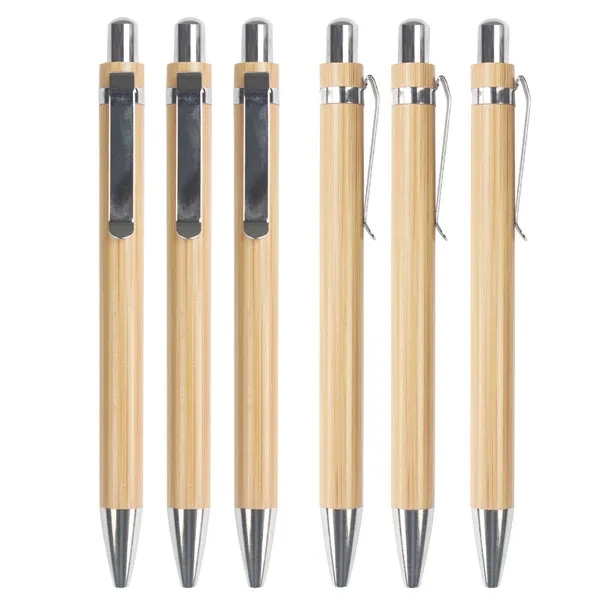 Eco-Friendly Bamboo Click Ballpoint Pen 4