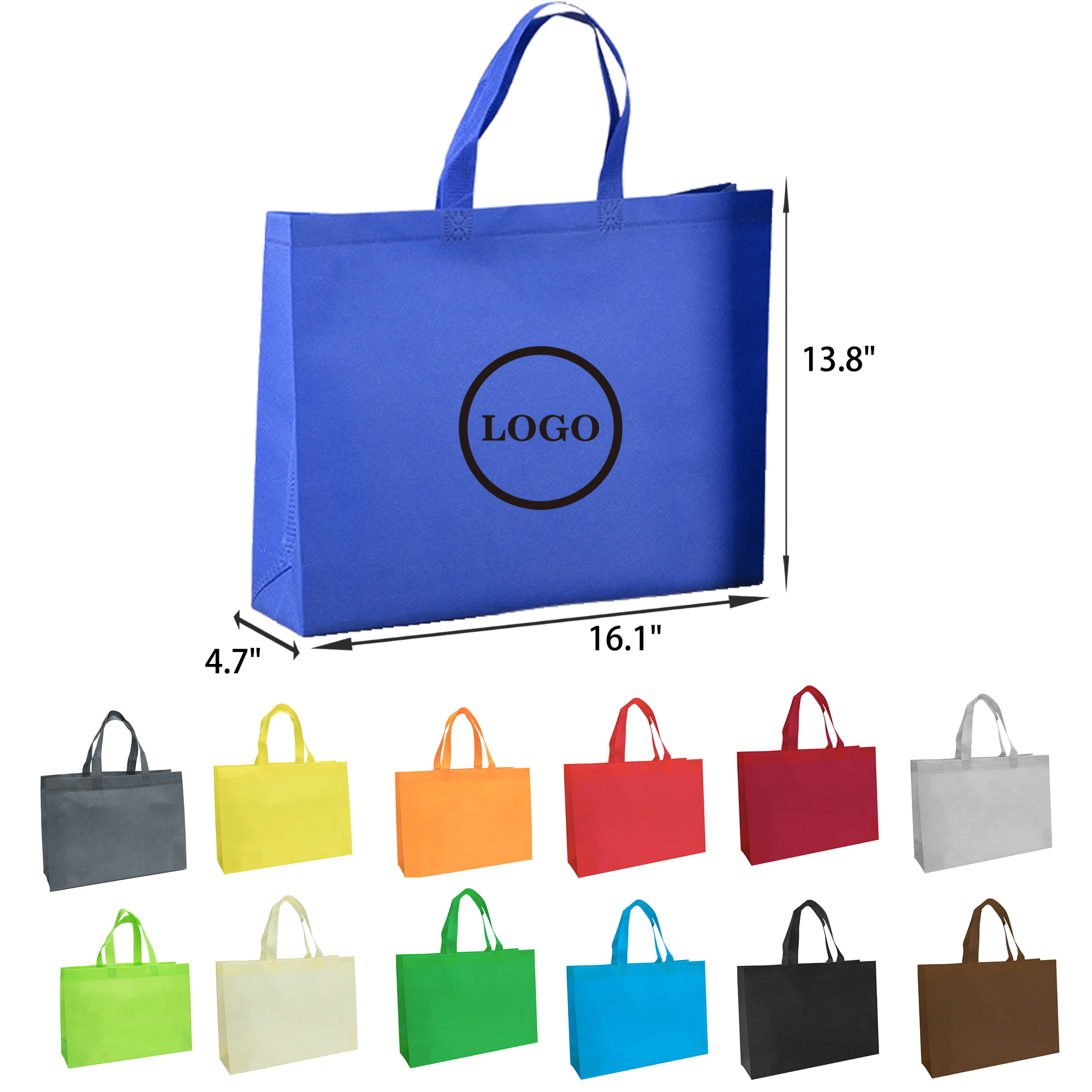Stylish Laminated Non Woven Tote Bag 8