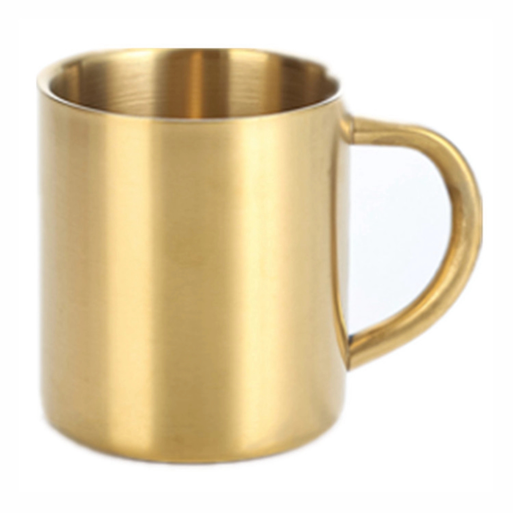 10 oz Stainless Steel Double-Wall Coffee Mug with Handle – Insulated Metal Camping Cup 2