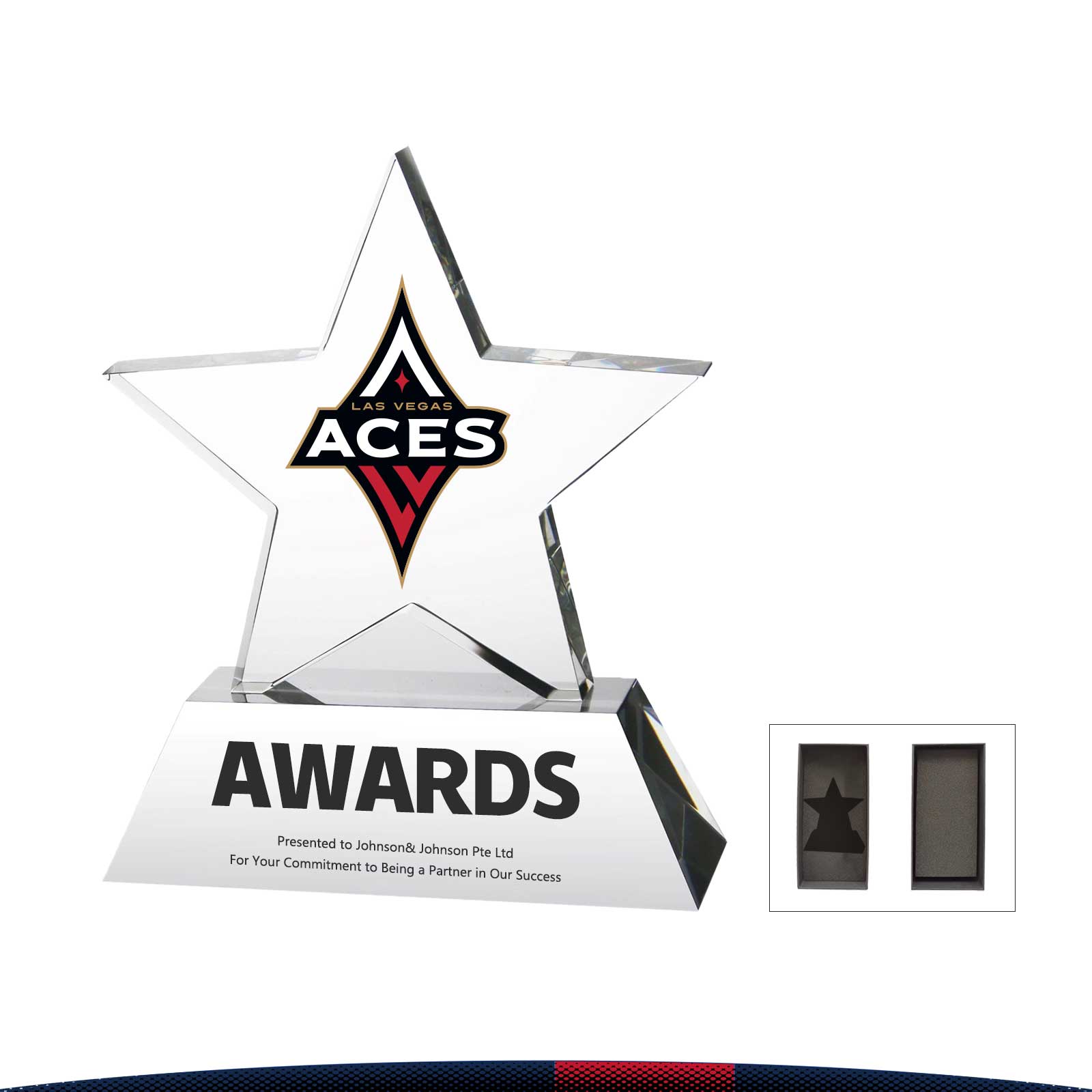 Gomer Standing Star Trophy 3