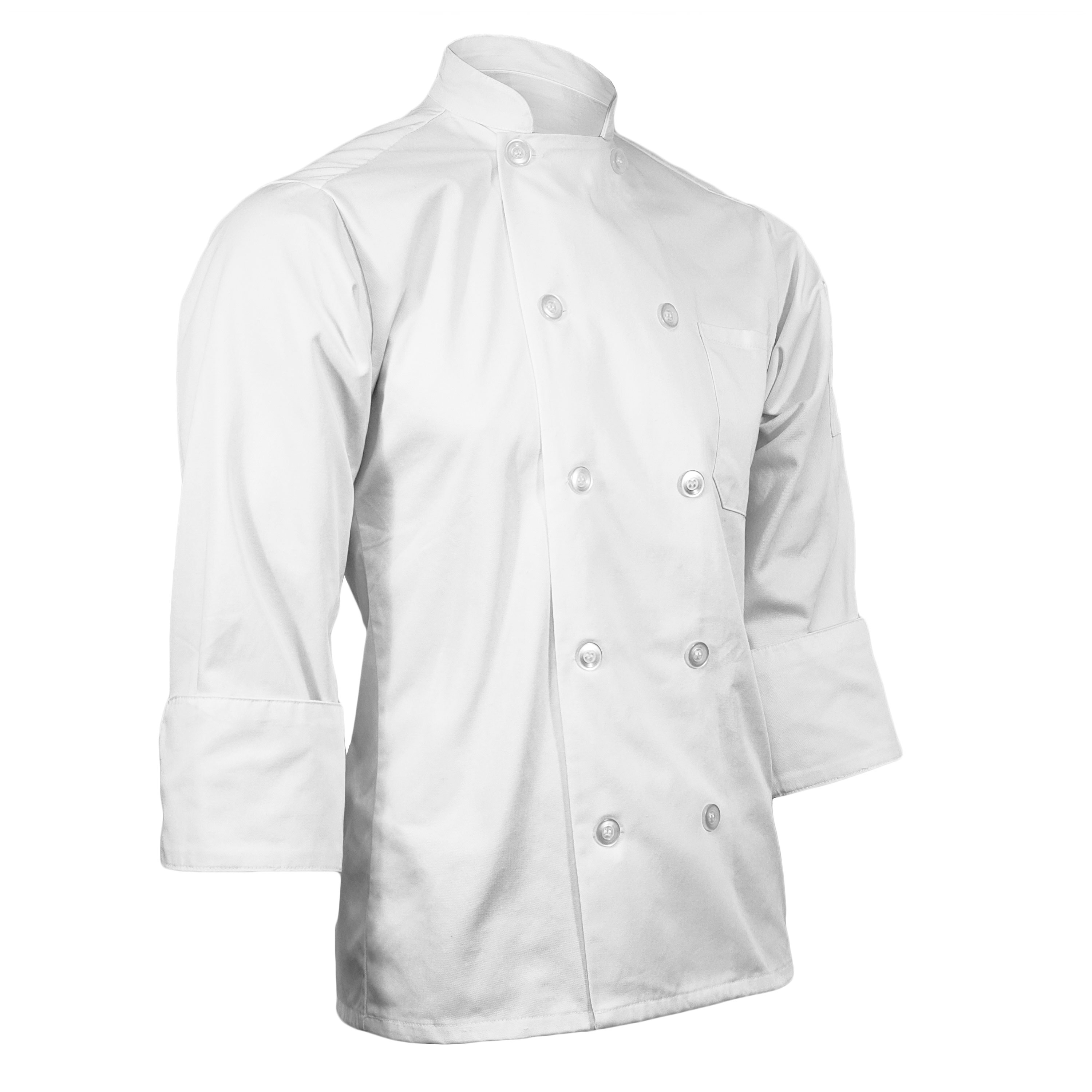 Classic Chef Coat with Long Sleeves (BLANK) 2