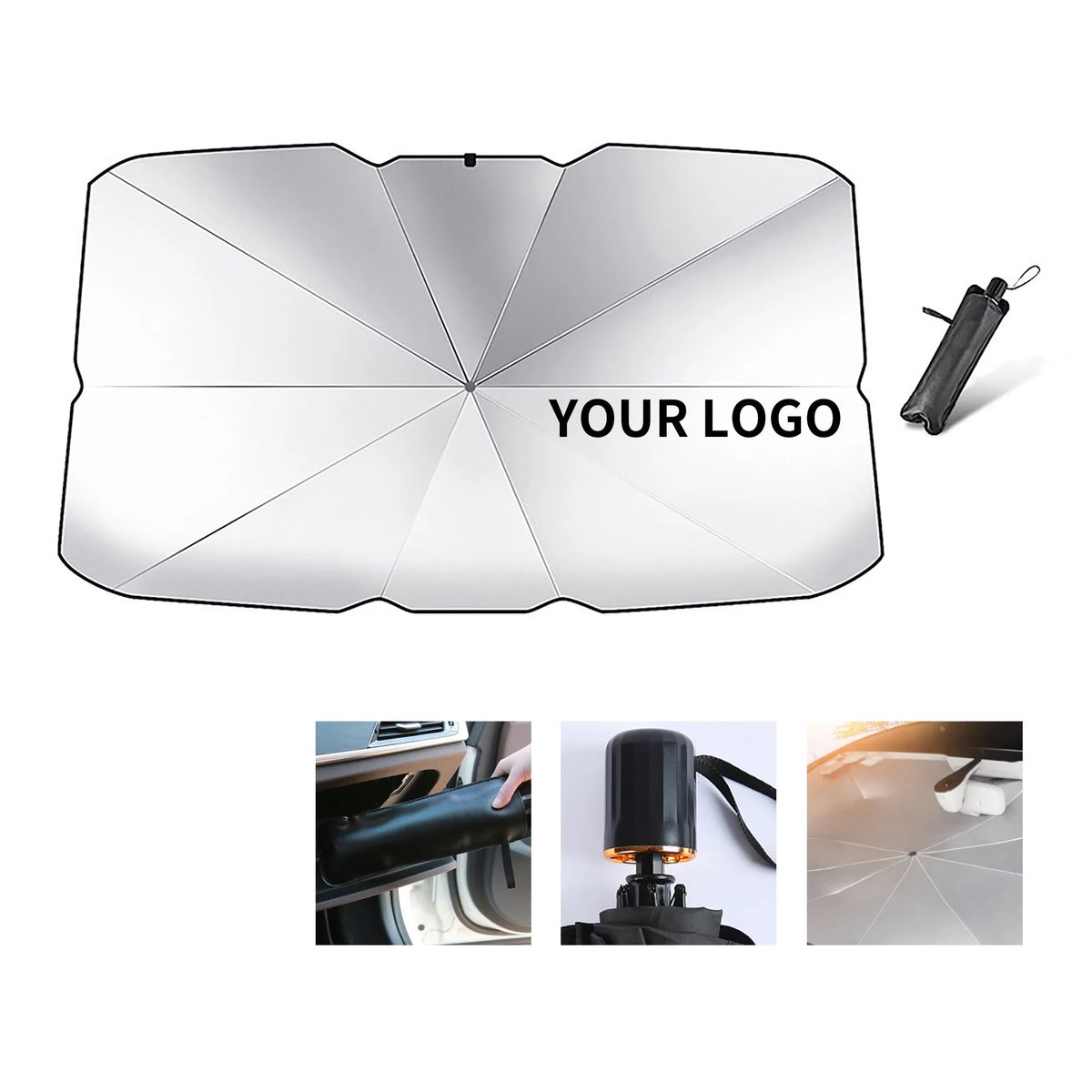 Windshield Umbrella Sun Shade for Cars 1