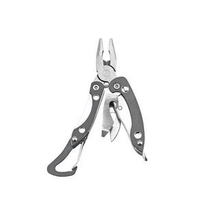 Versatile Stainless Steel Multi Tool With Carabiner Clip 16