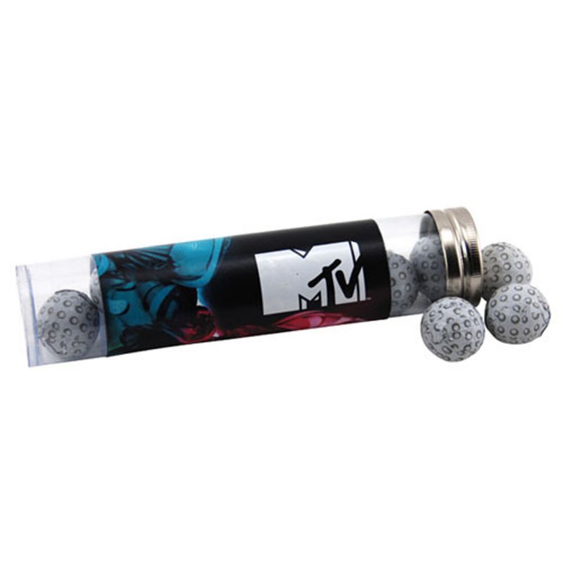 Tube with Chocolate Golf Balls 2