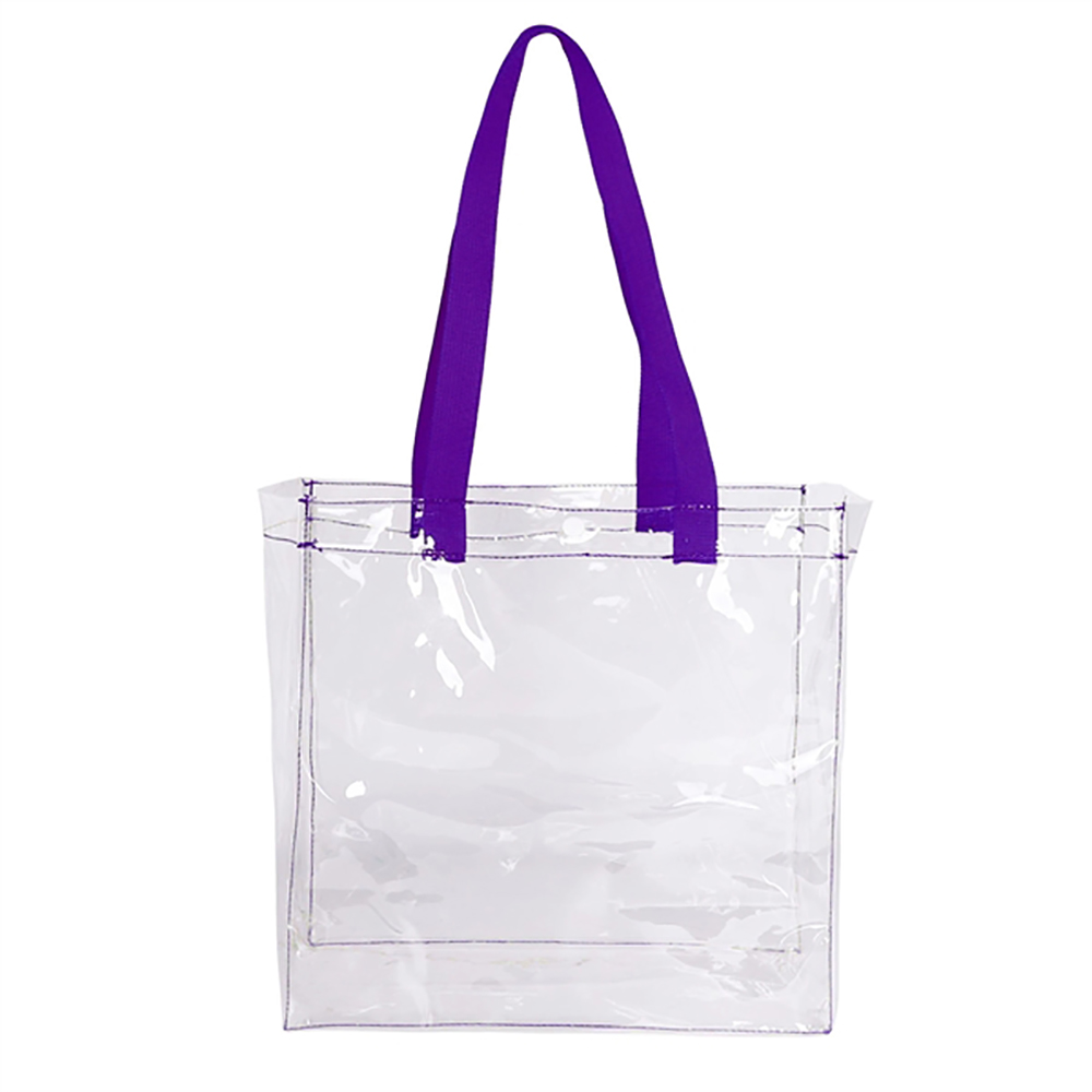 Clear PVC Tote Bag 2