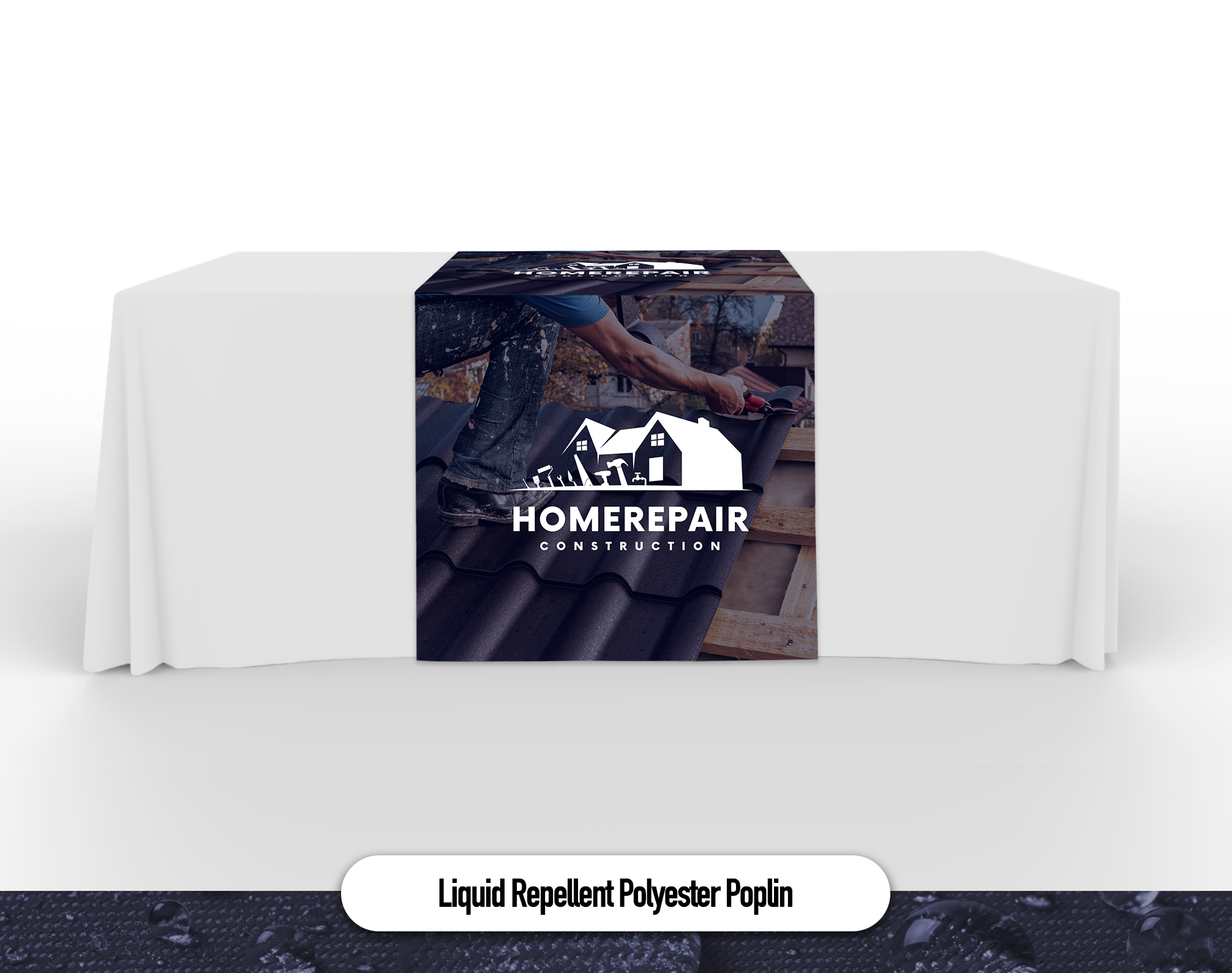 30" x 90” Liquid Repellent Table Runner