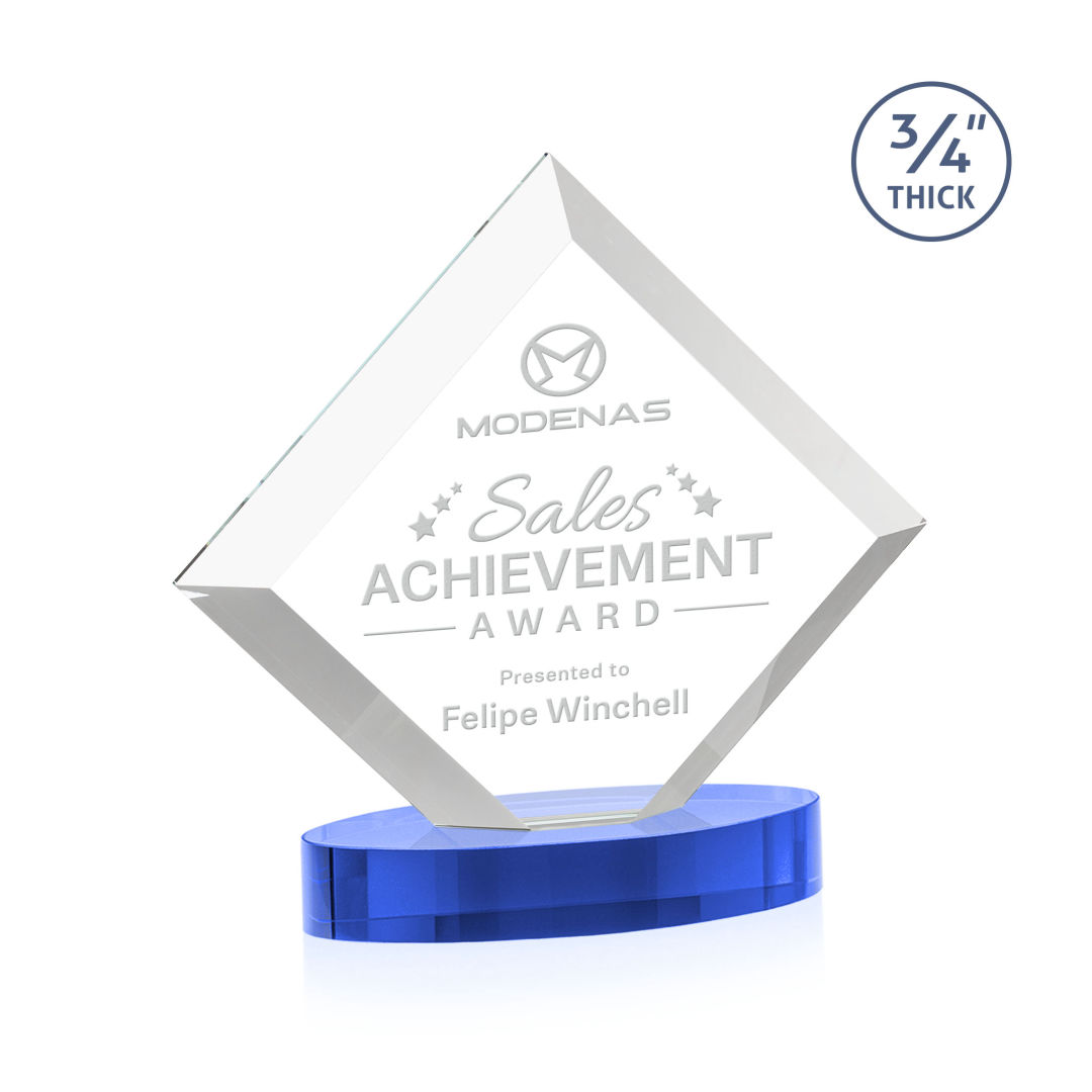 Belaire Award on Alberton Base - Sky Blue 4