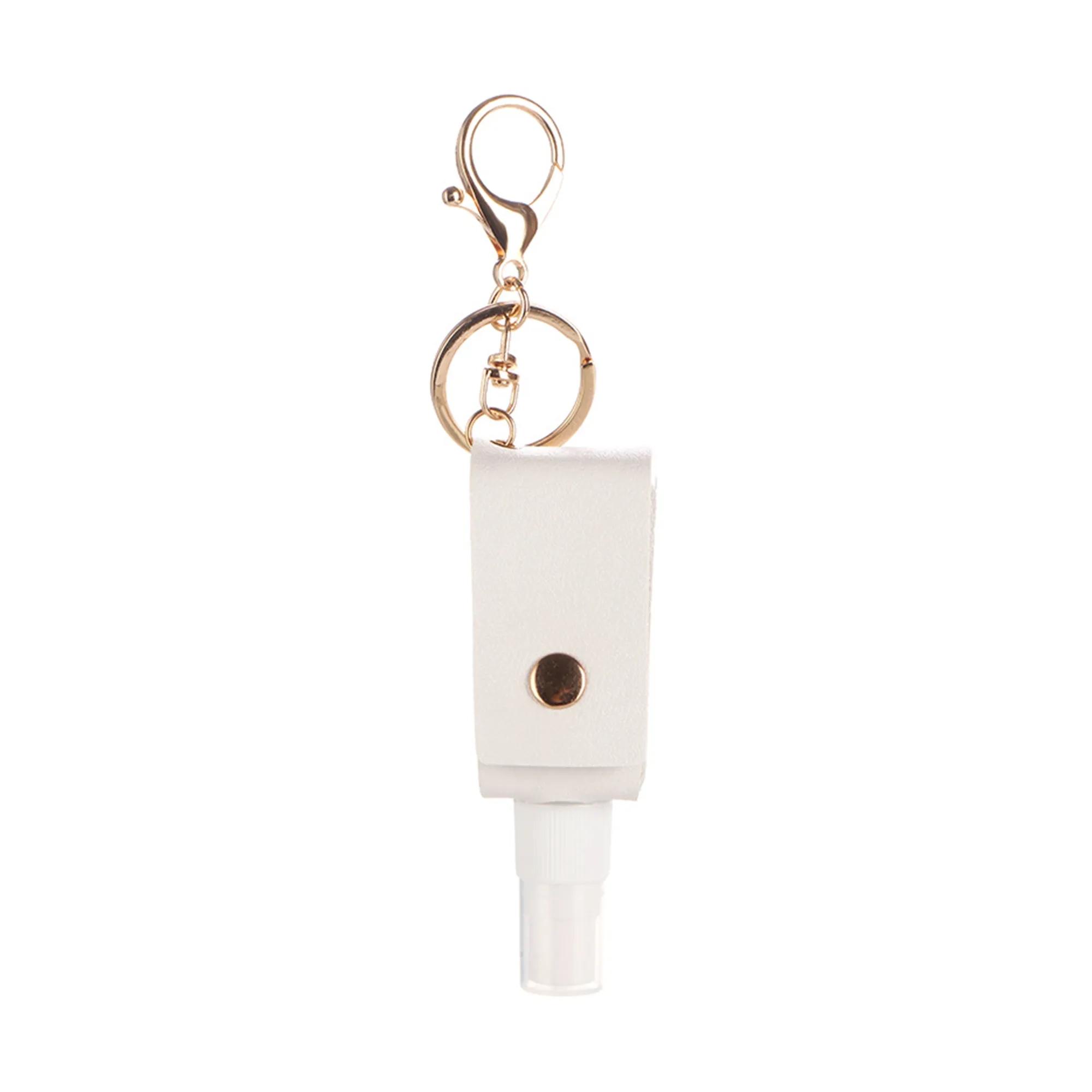 1 OZ Portable PU Hand Sanitizer Key Chain 6